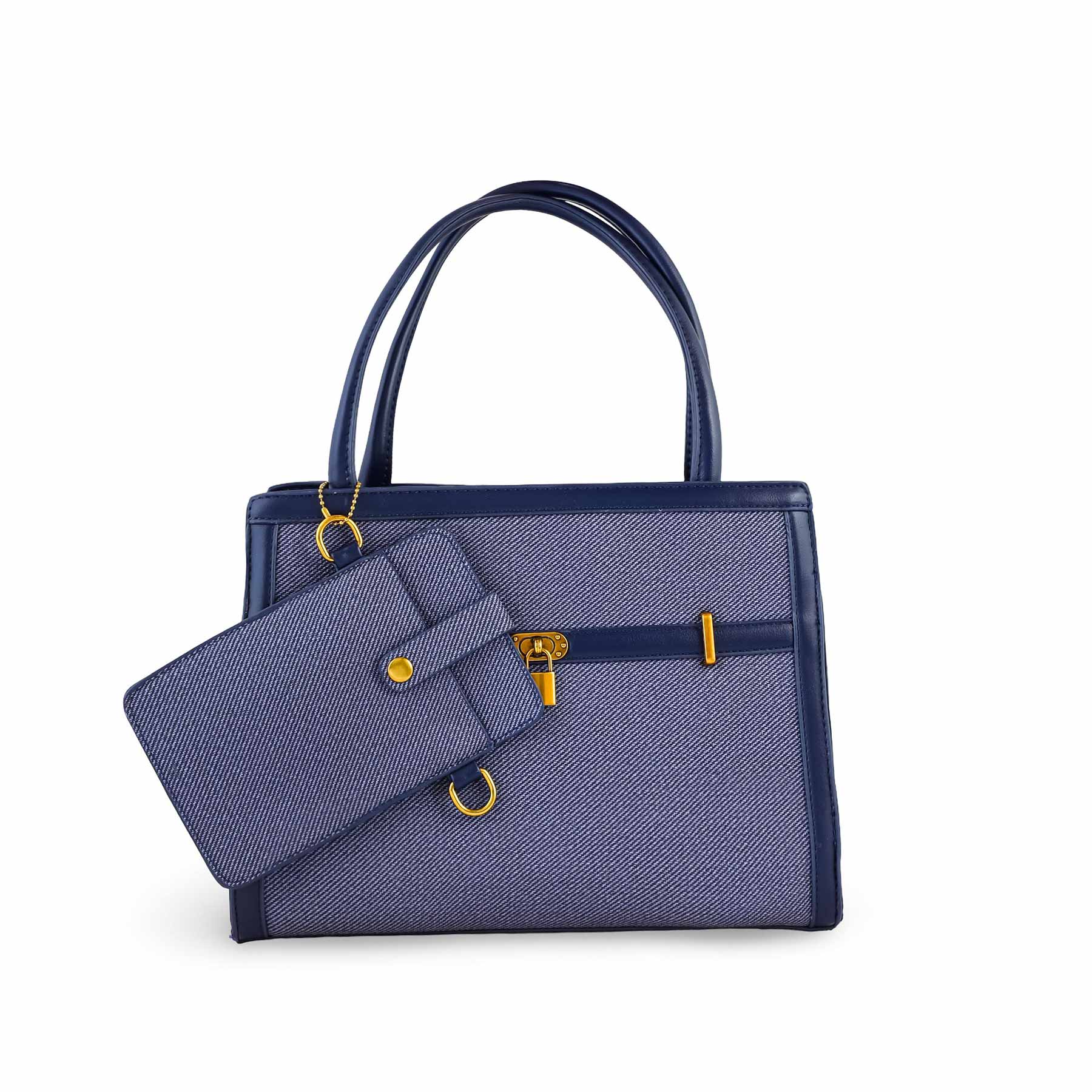 Blue Formal Hand Bag P36157 - Image 2