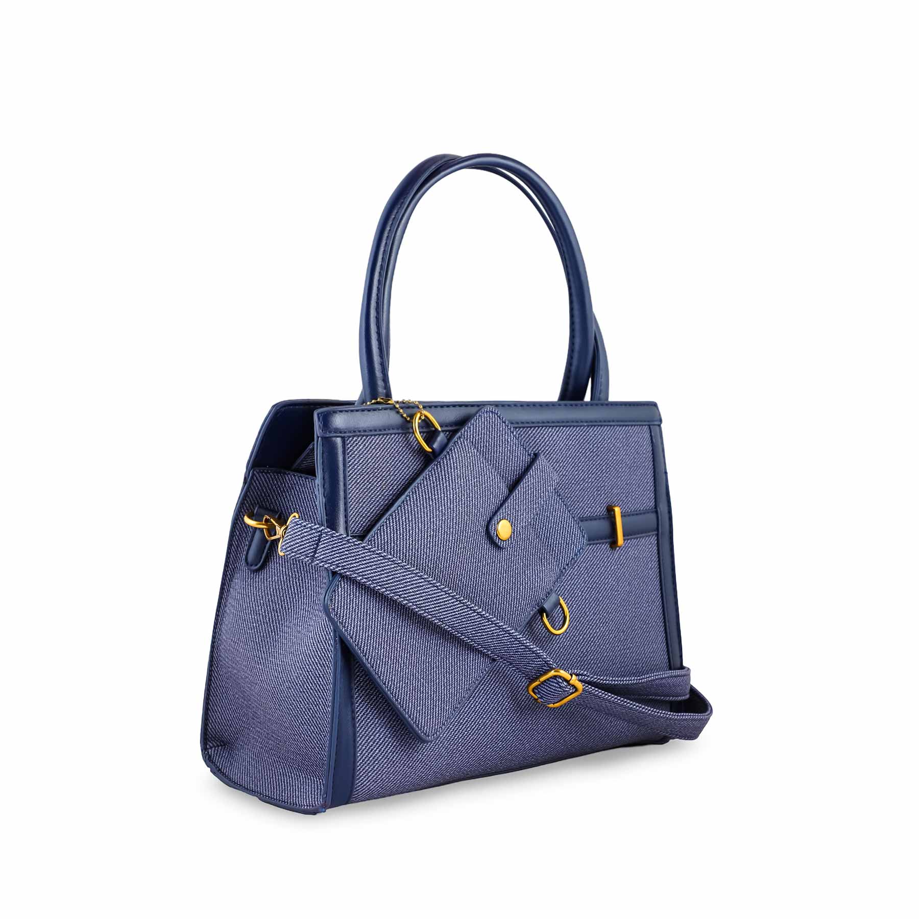 Blue Formal Hand Bag P36157 - Image 3