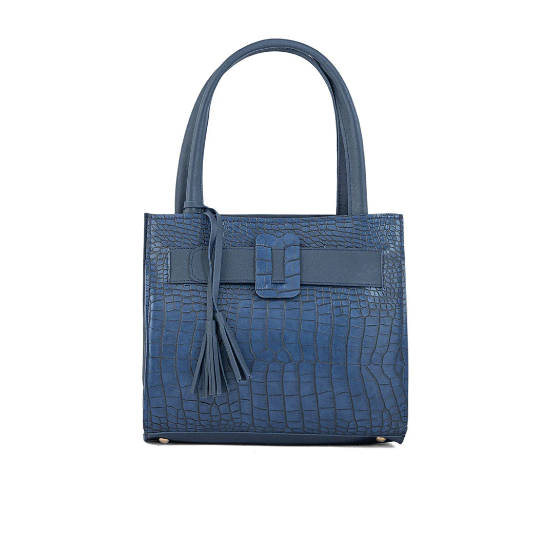 Blue Formal Hand Bag P56084 - Image 2