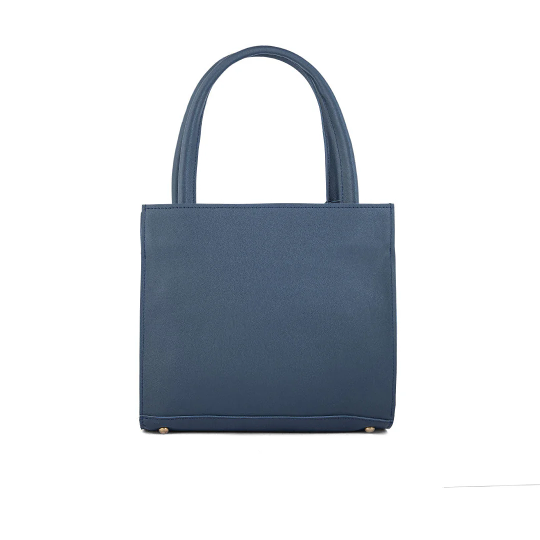 Blue Formal Hand Bag P56084 - Image 4