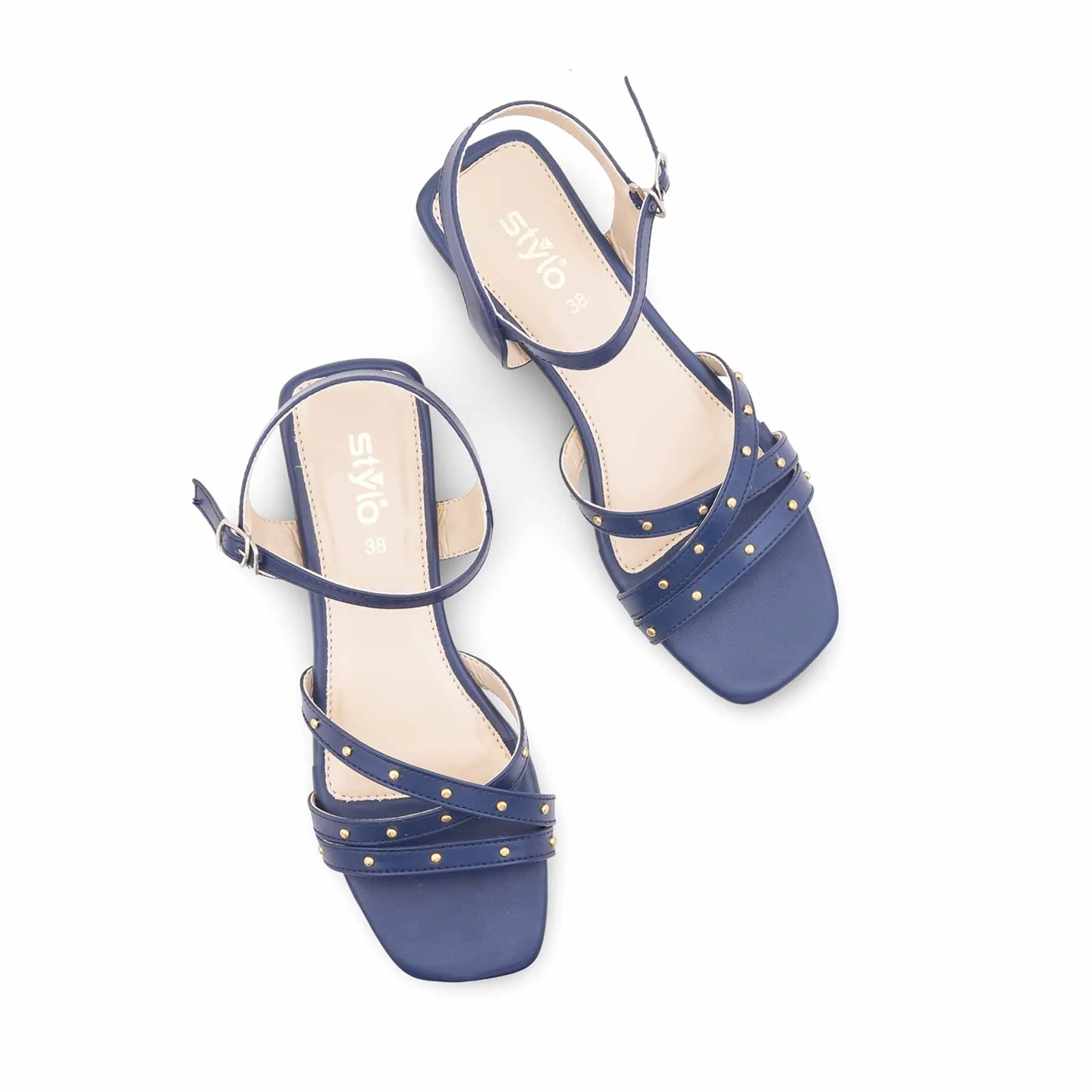 Blue Formal Sandal For Women FR5507 - Image 5