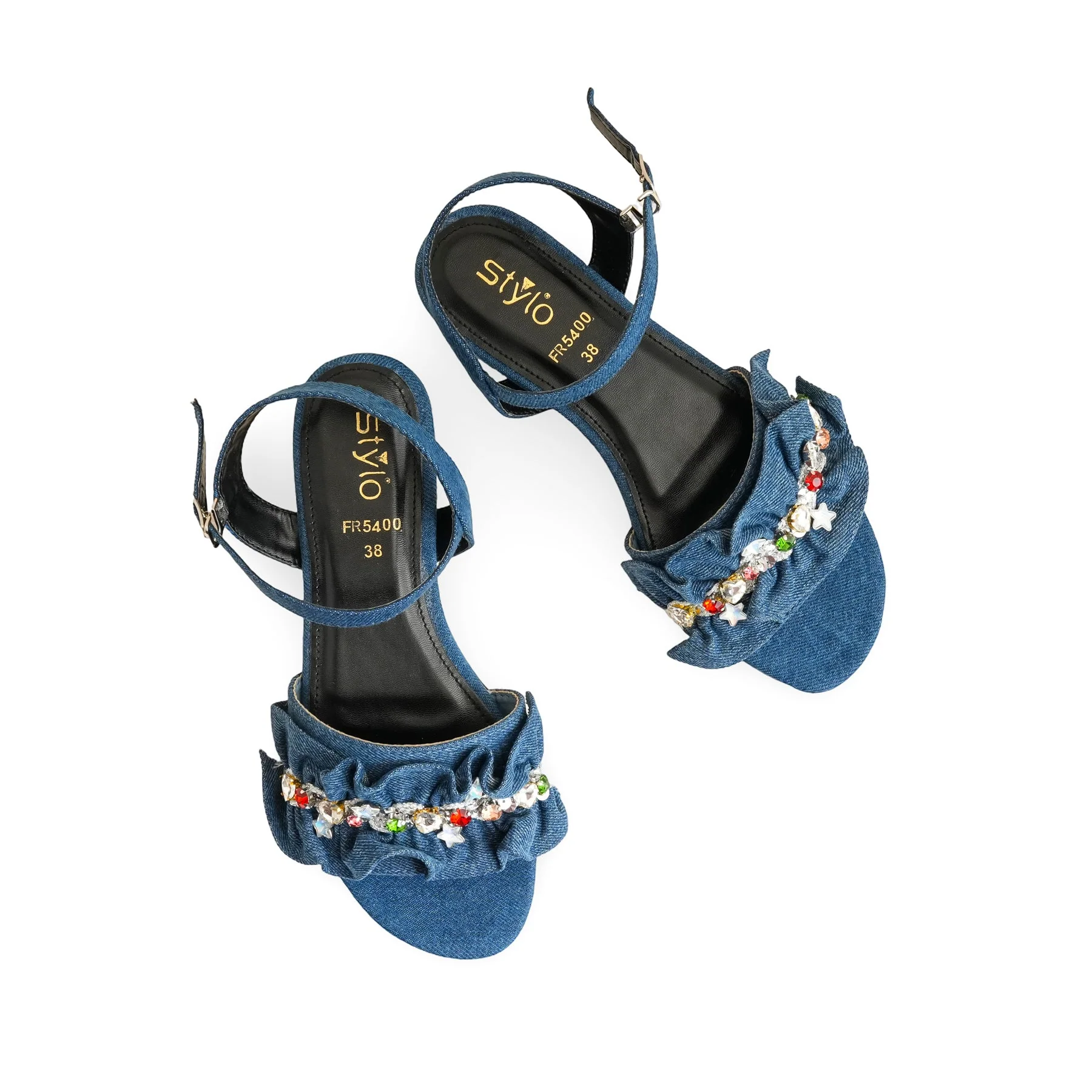 Blue Formal Sandal FR5400 - Image 5