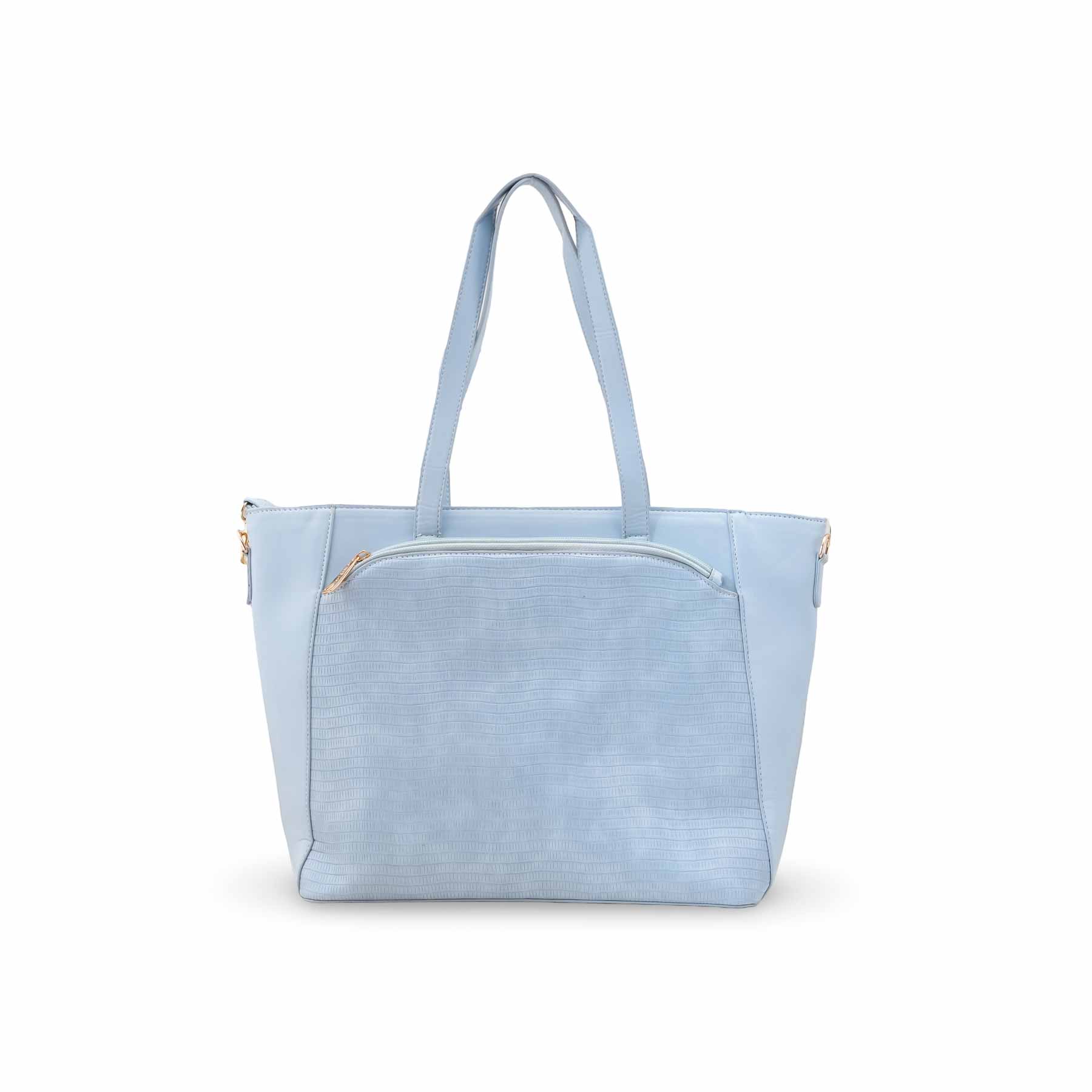 Blue Formal Shoulder Bag For Ladies P55829 - Image 2