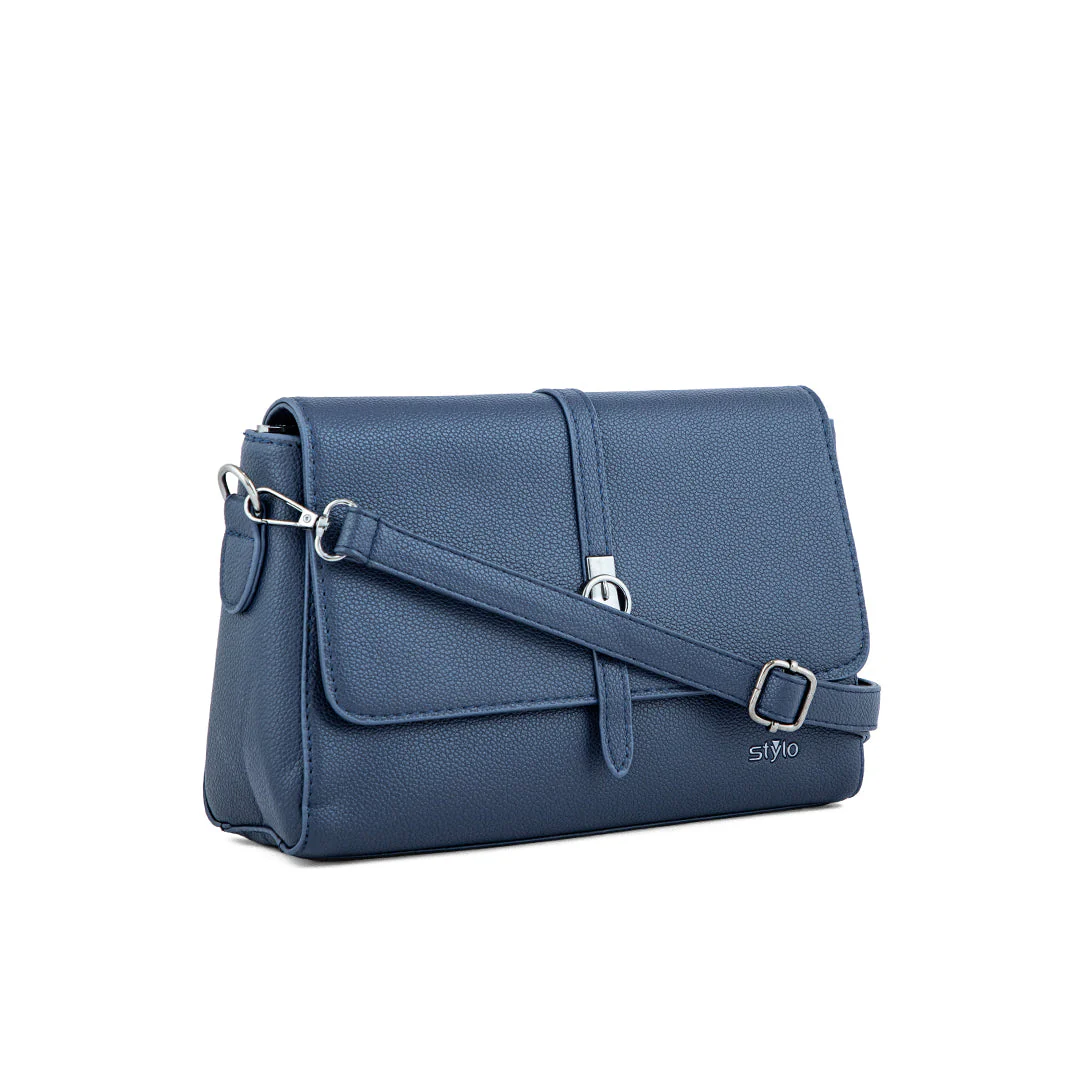 Blue Formal Shoulder Bag P36241 - Image 3
