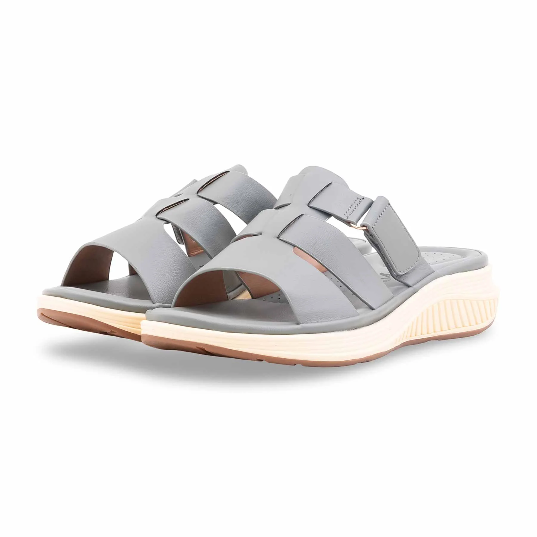 Blue Formal Slipper For Women PU0756 - Image 3