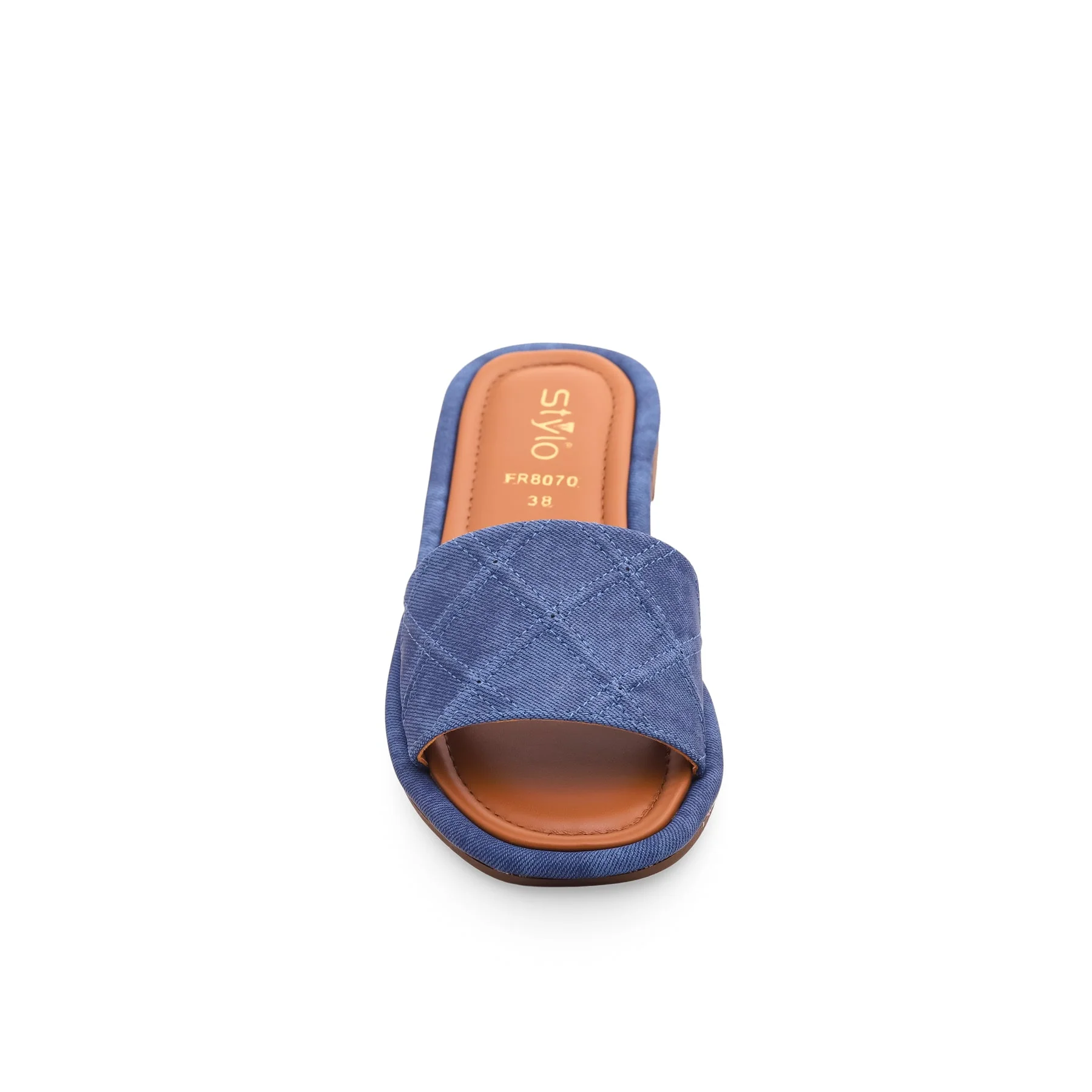 Blue Formal Slipper FR8070 - Image 3