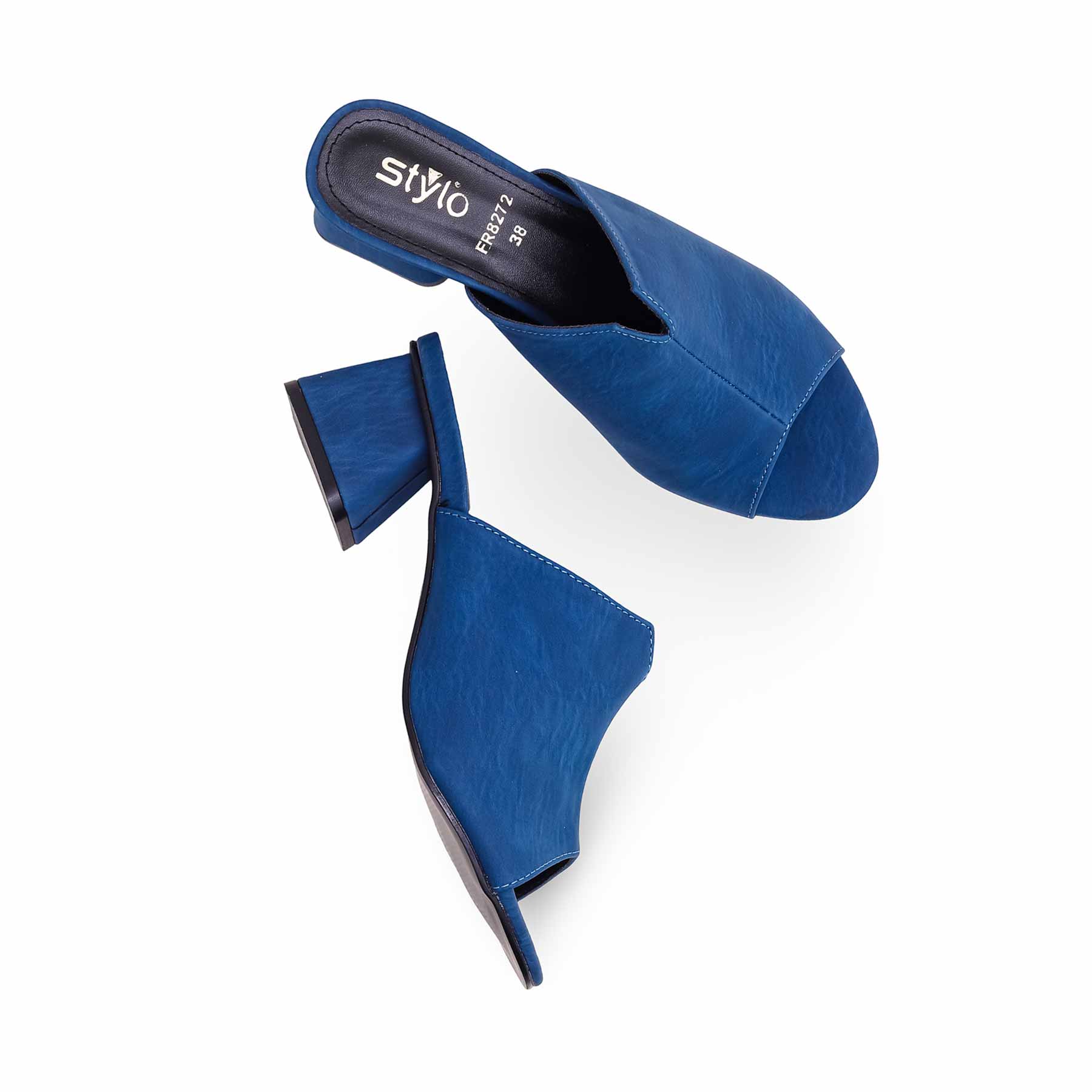 Blue Formal Slipper FR8272 - Image 4