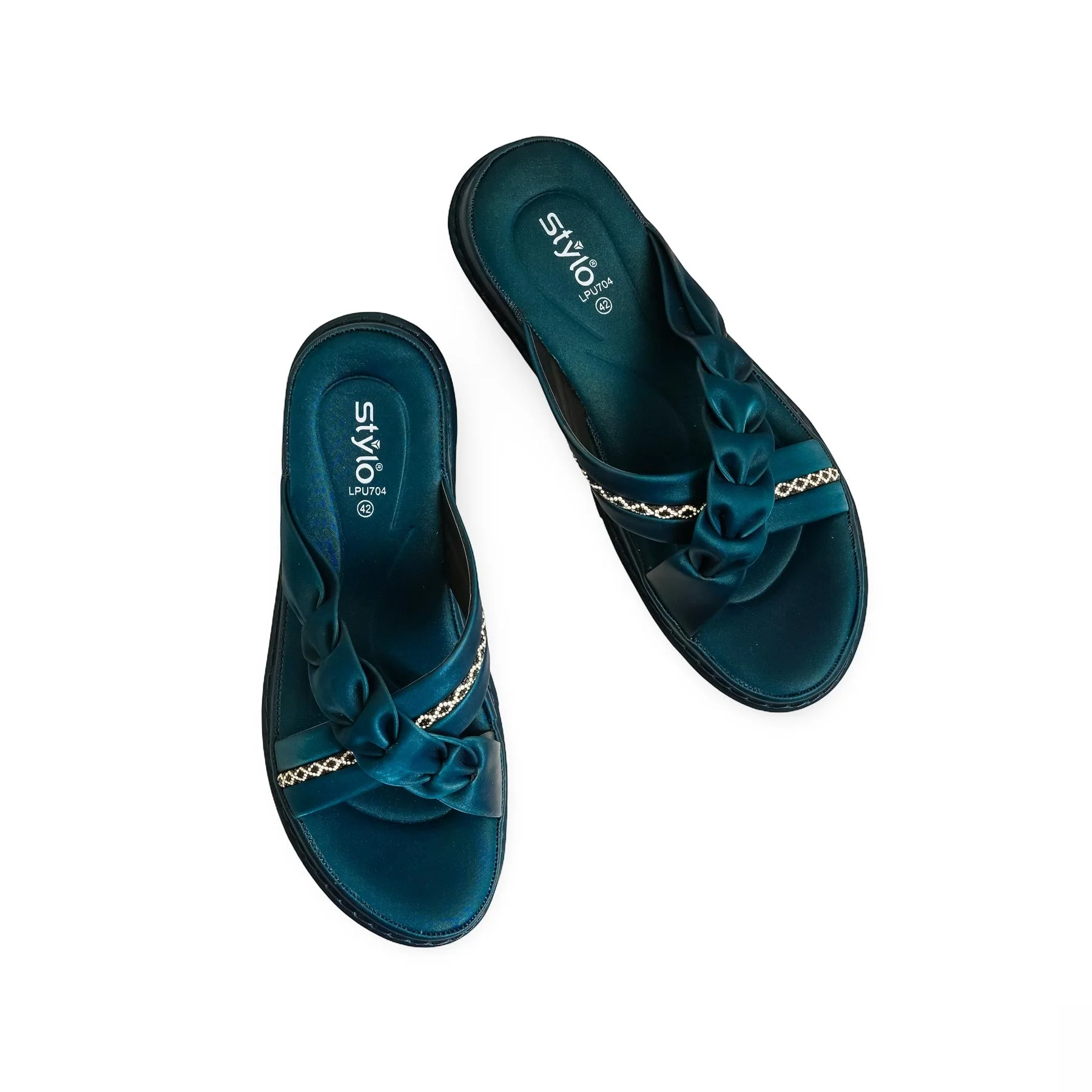 Blue Formal Slipper LPU704 - Image 5