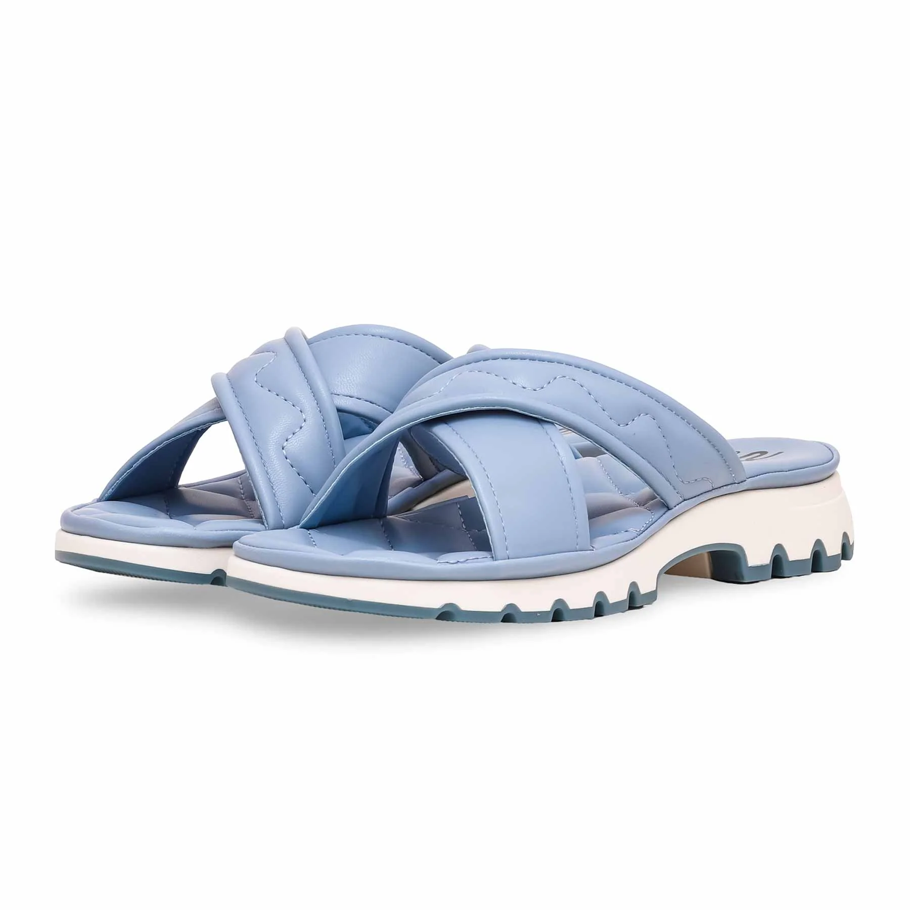 Blue Formal Slipper PU0356 - Image 3