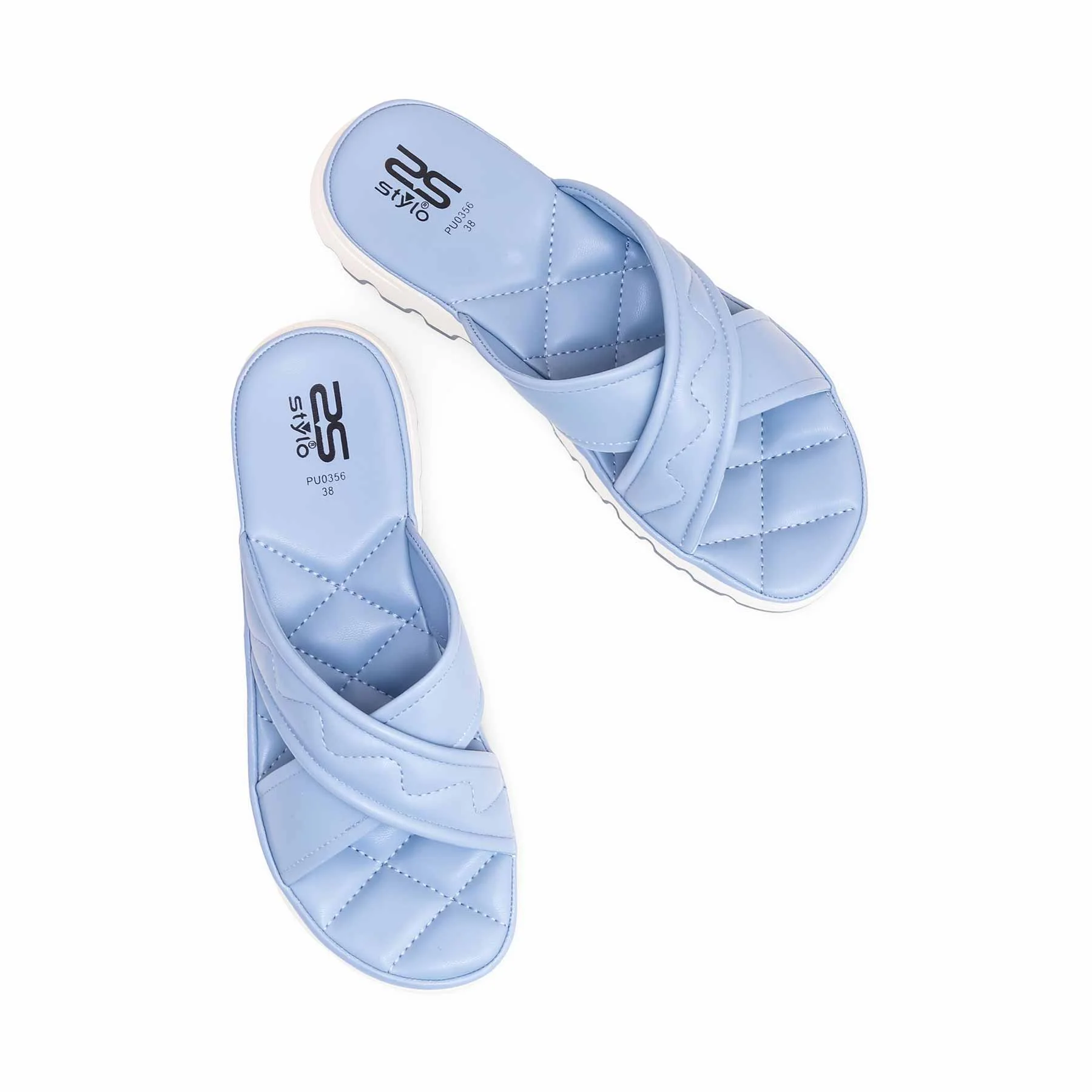 Blue Formal Slipper PU0356 - Image 5