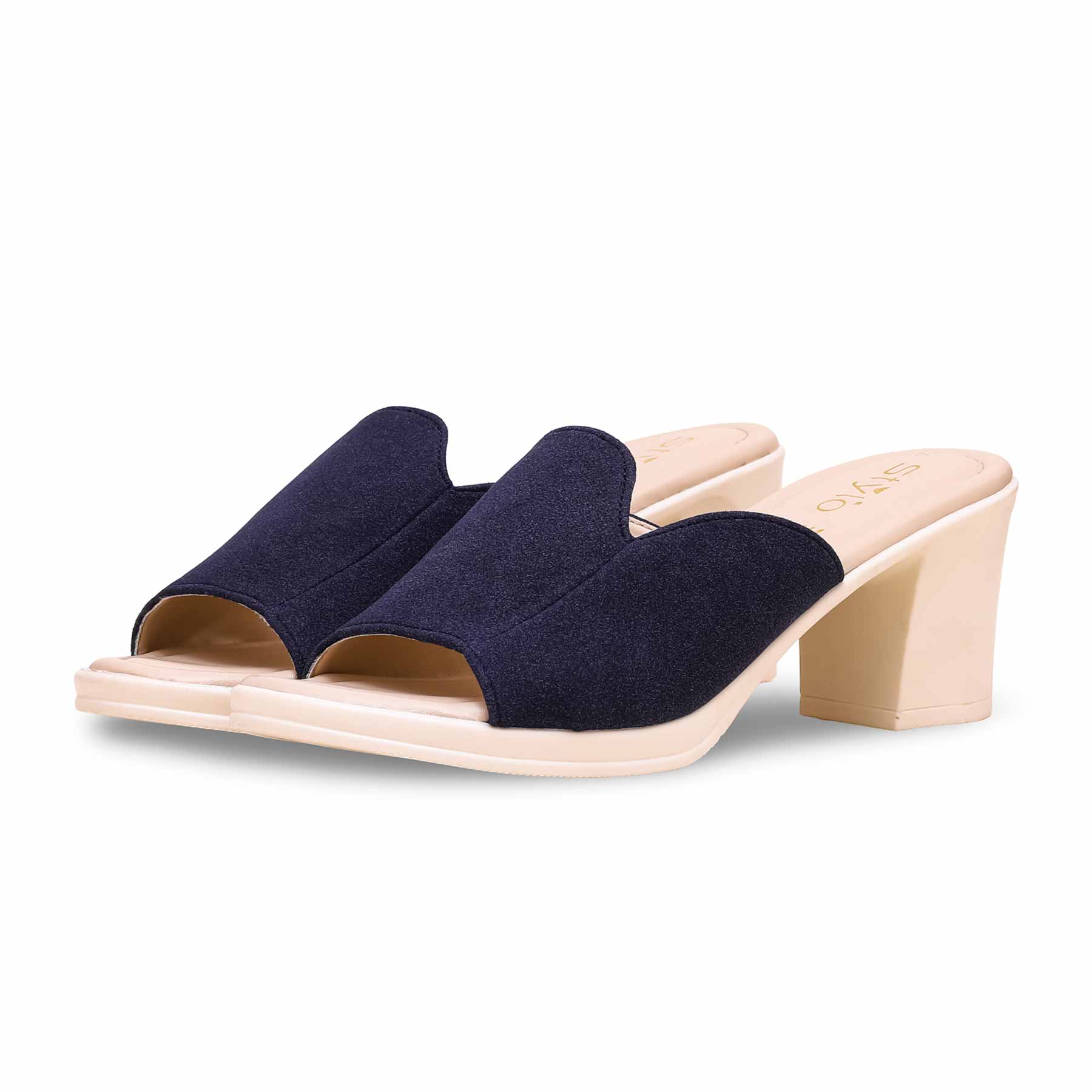 Blue Formal Slipper PU0414 - Image 2