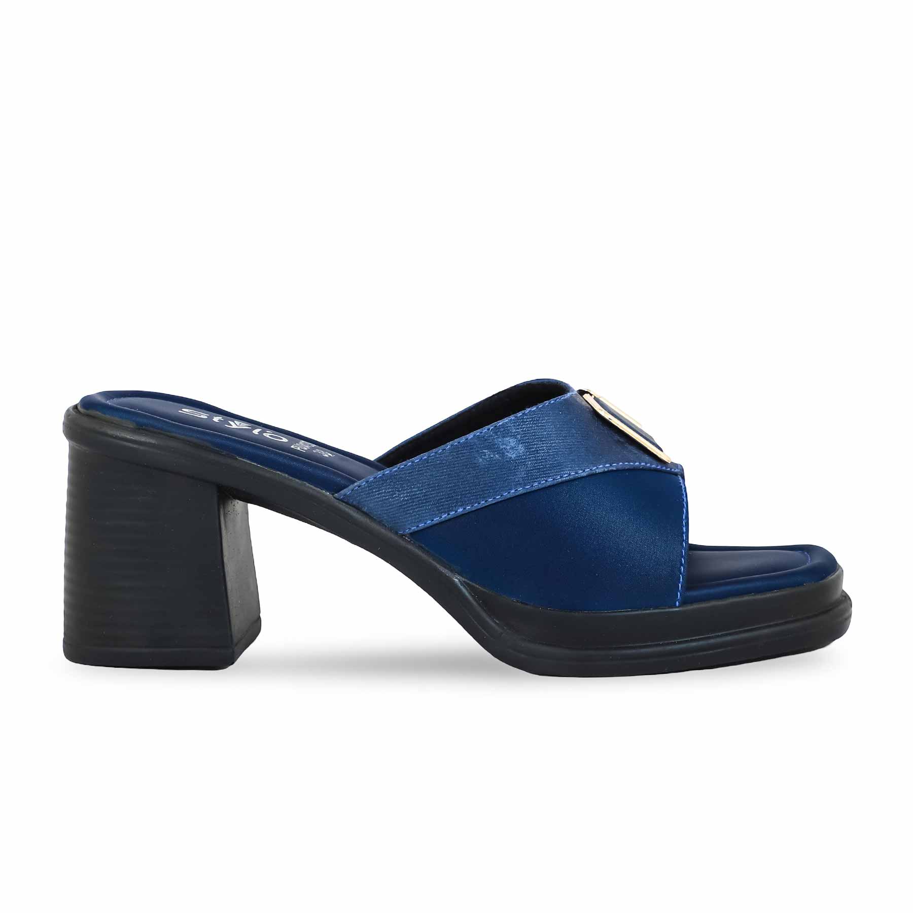 Blue Formal Slipper PU0499 - Image 2