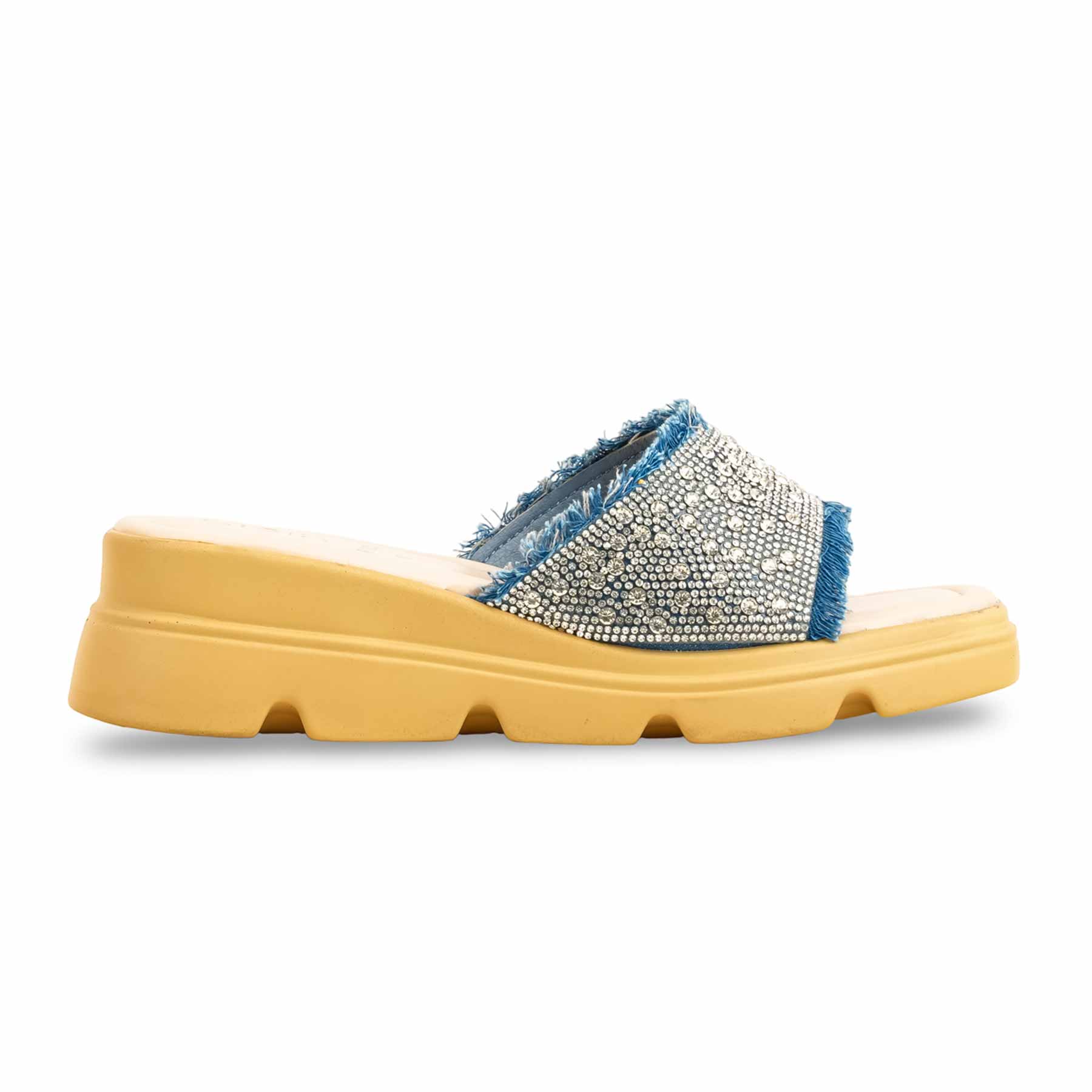 Blue Formal Slipper PU0505 - Image 2