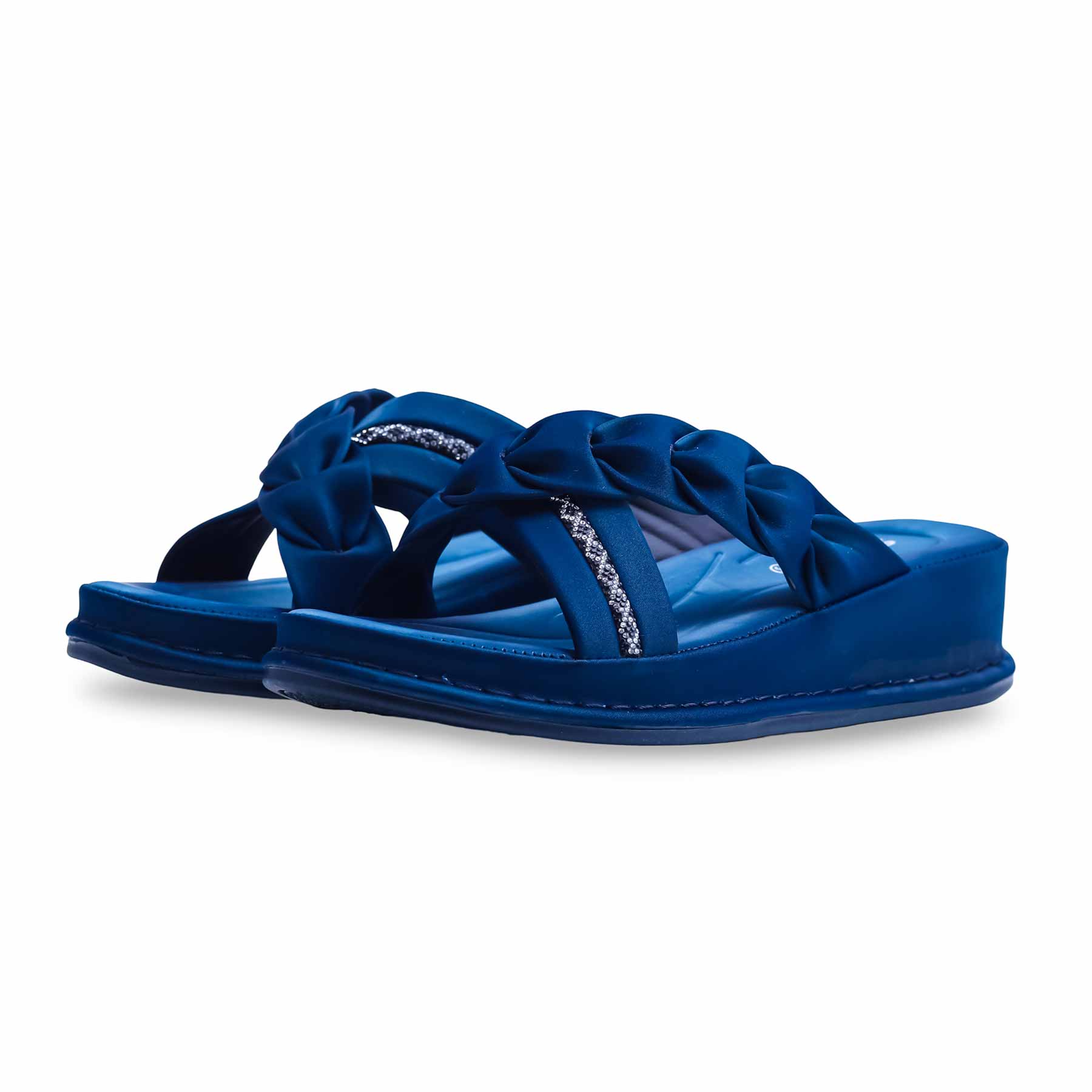 Blue Formal Slipper PU0521 - Image 3