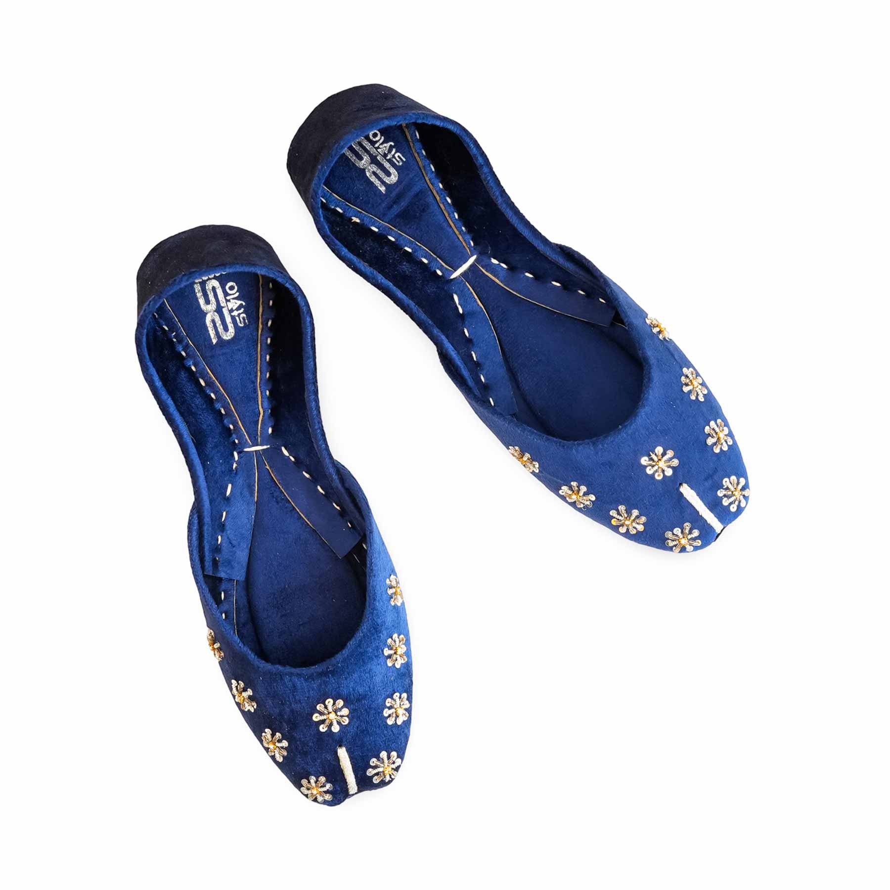 Blue Formal Women Khussa EC8557 - Image 5