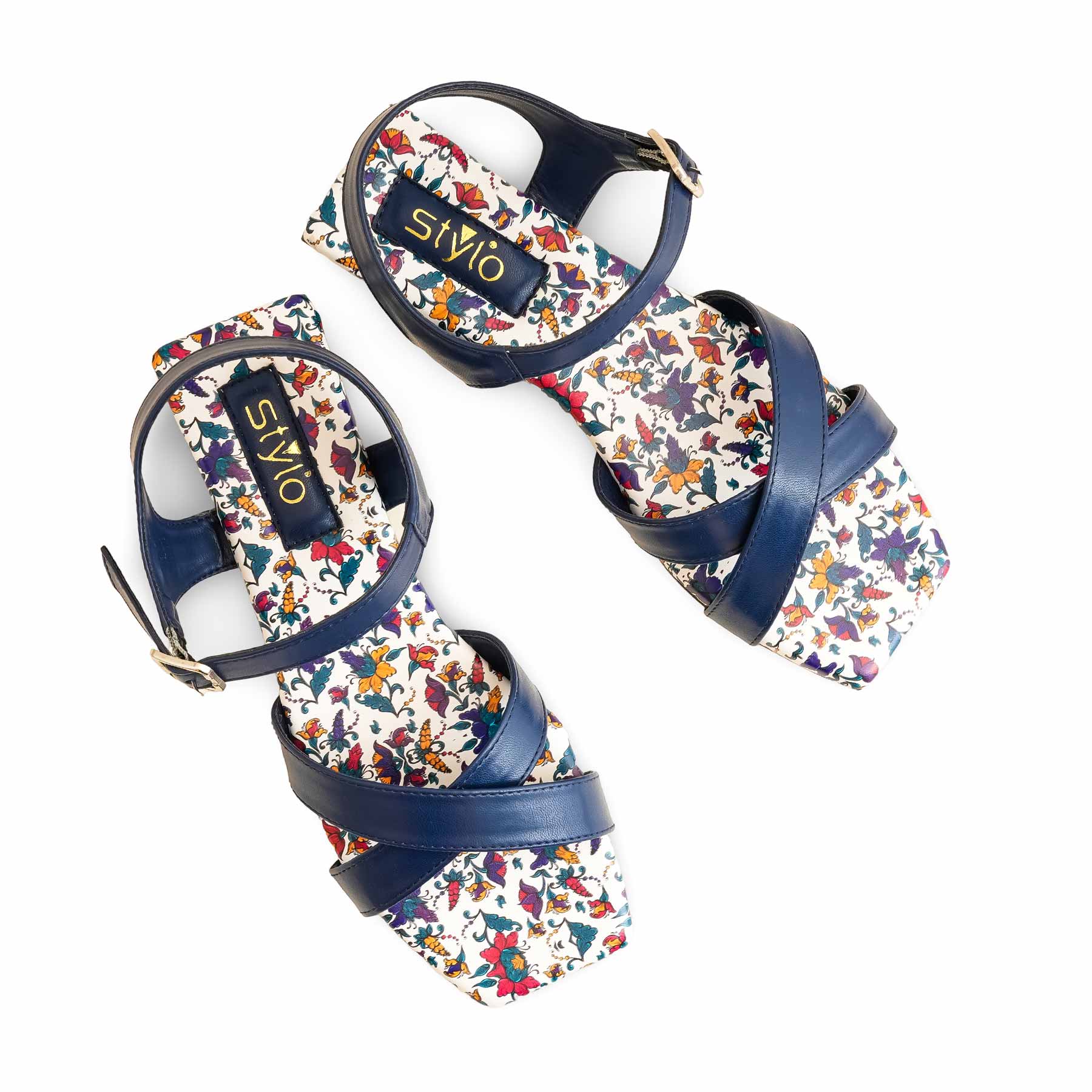 Blue Formal Women Sandal FR5417 - Image 5