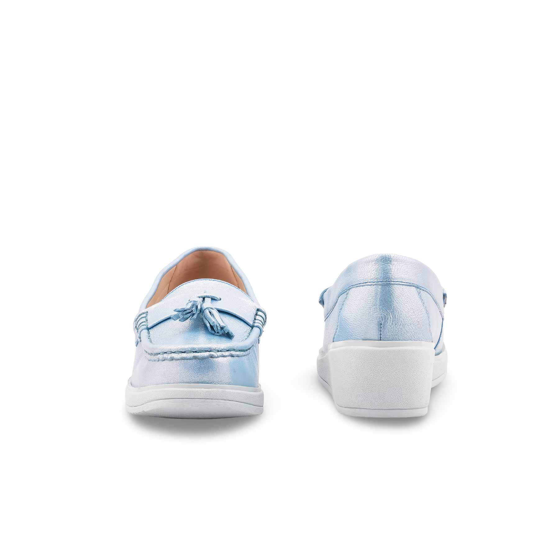 Blue Moccasin For Women WN4427 - Image 3