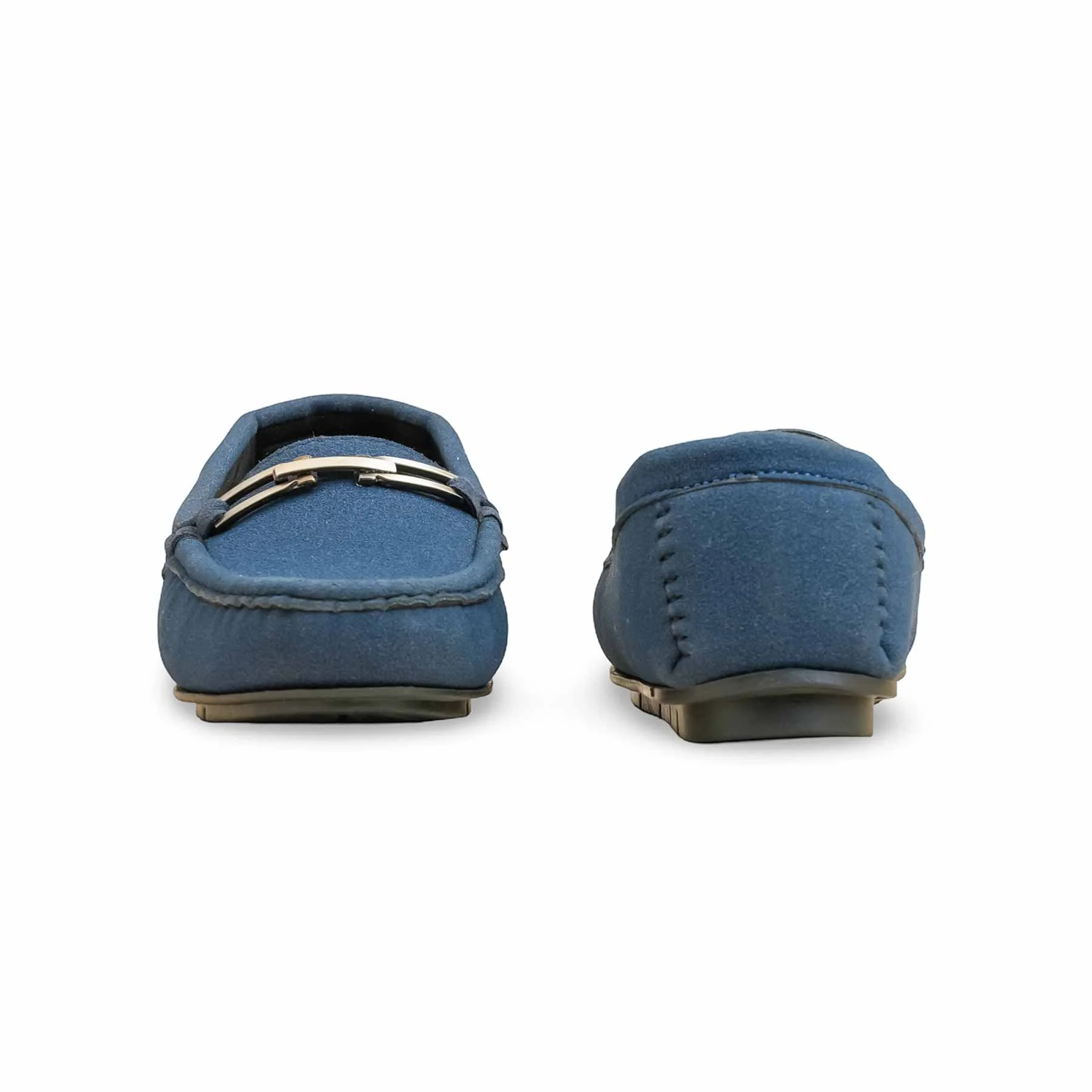 Blue Moccasin For Women WN4505 - Image 5