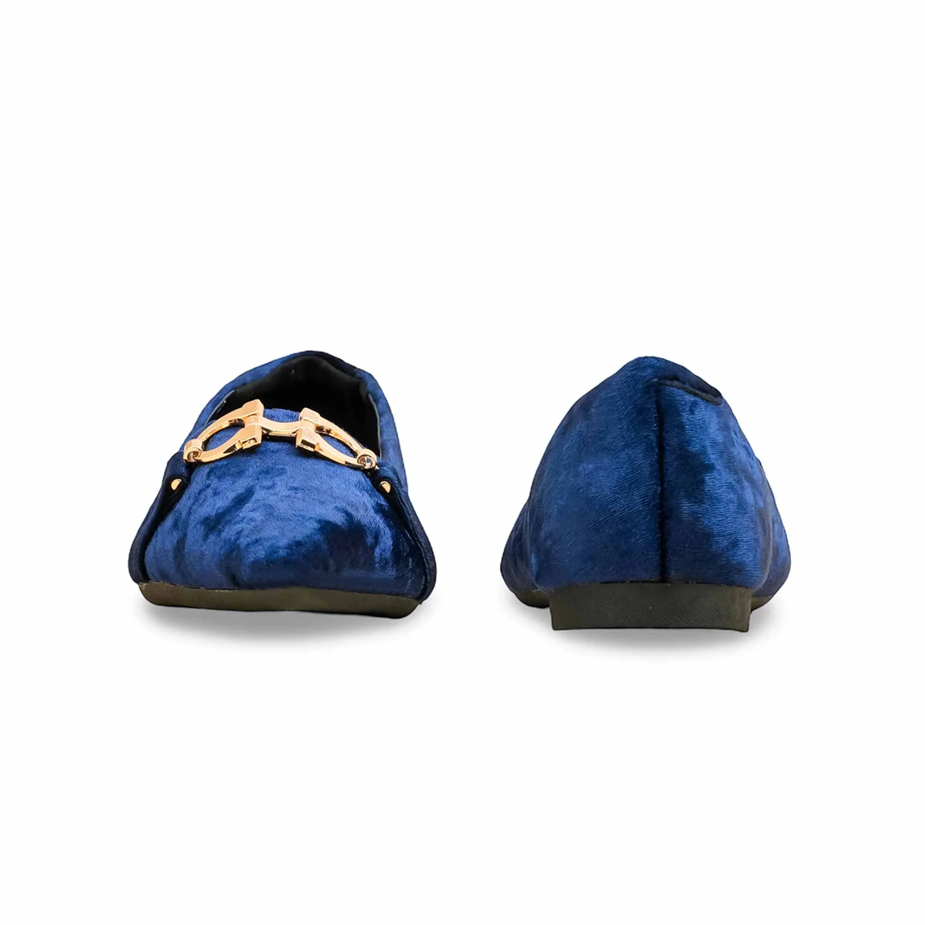 Blue Pumps For Ladies WN1294 - Image 4