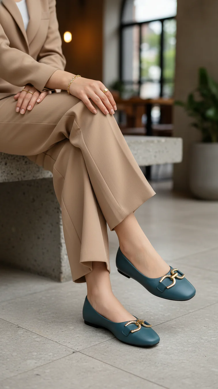 Blue Pumps For Ladies WN5410