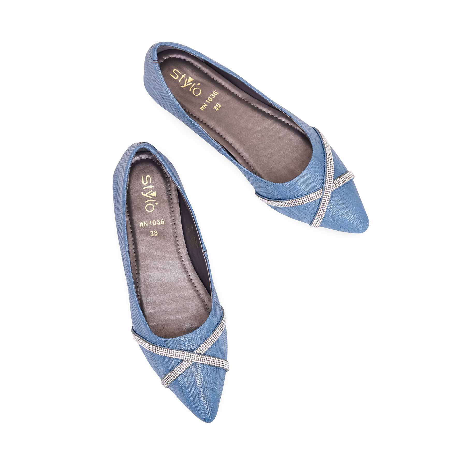 Blue Pumps WN1036 - Image 4