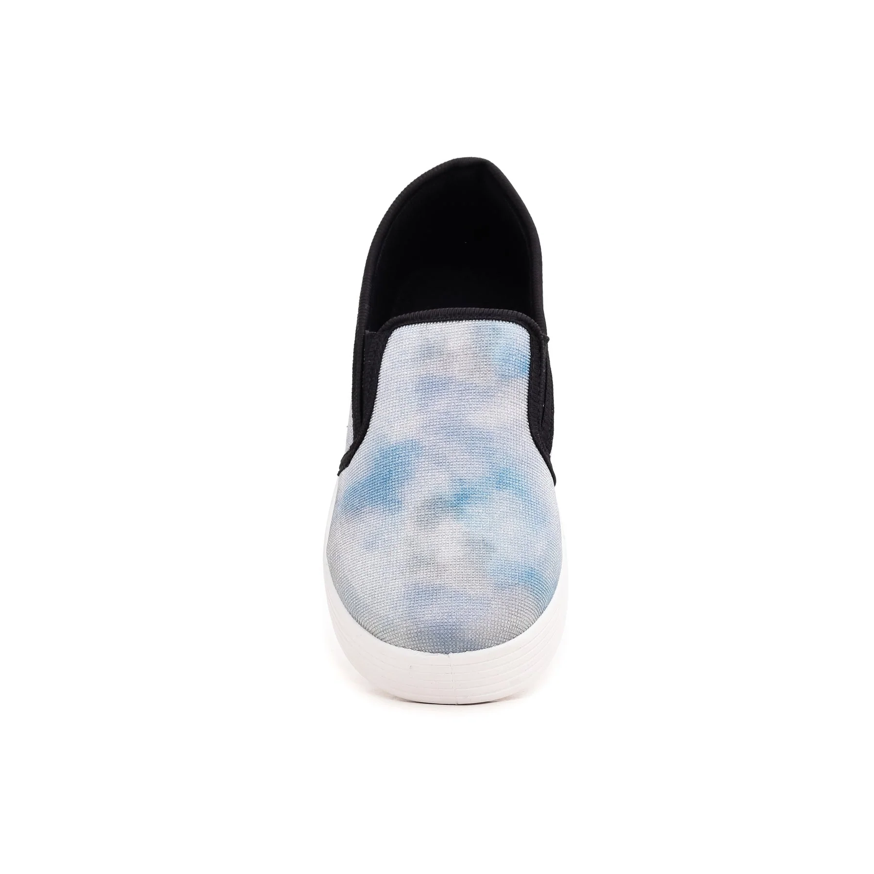 Blue Slip-on Sneakers AT9084 - Image 3