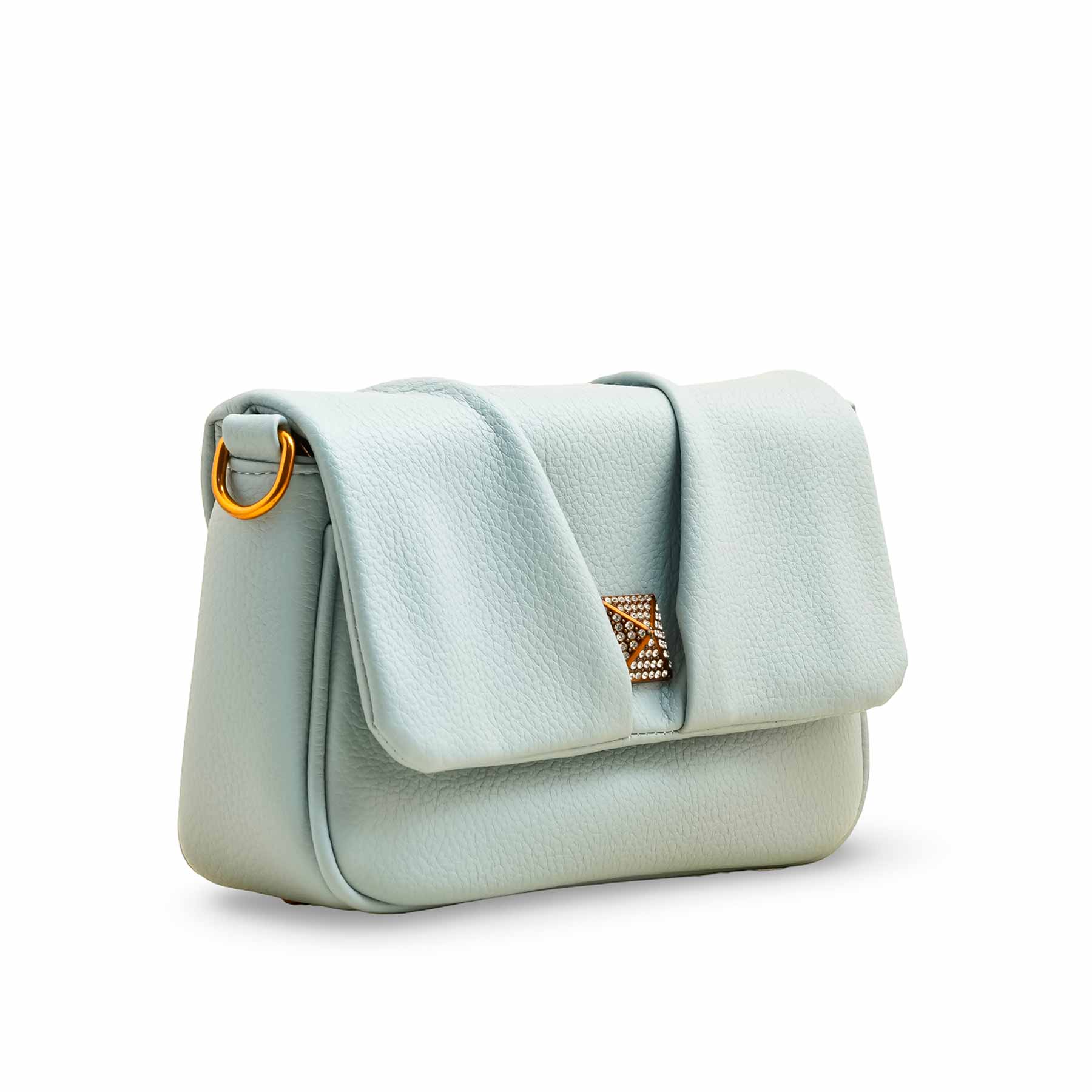 Blue Women Formal Shoulder Bag P36375 - Image 3