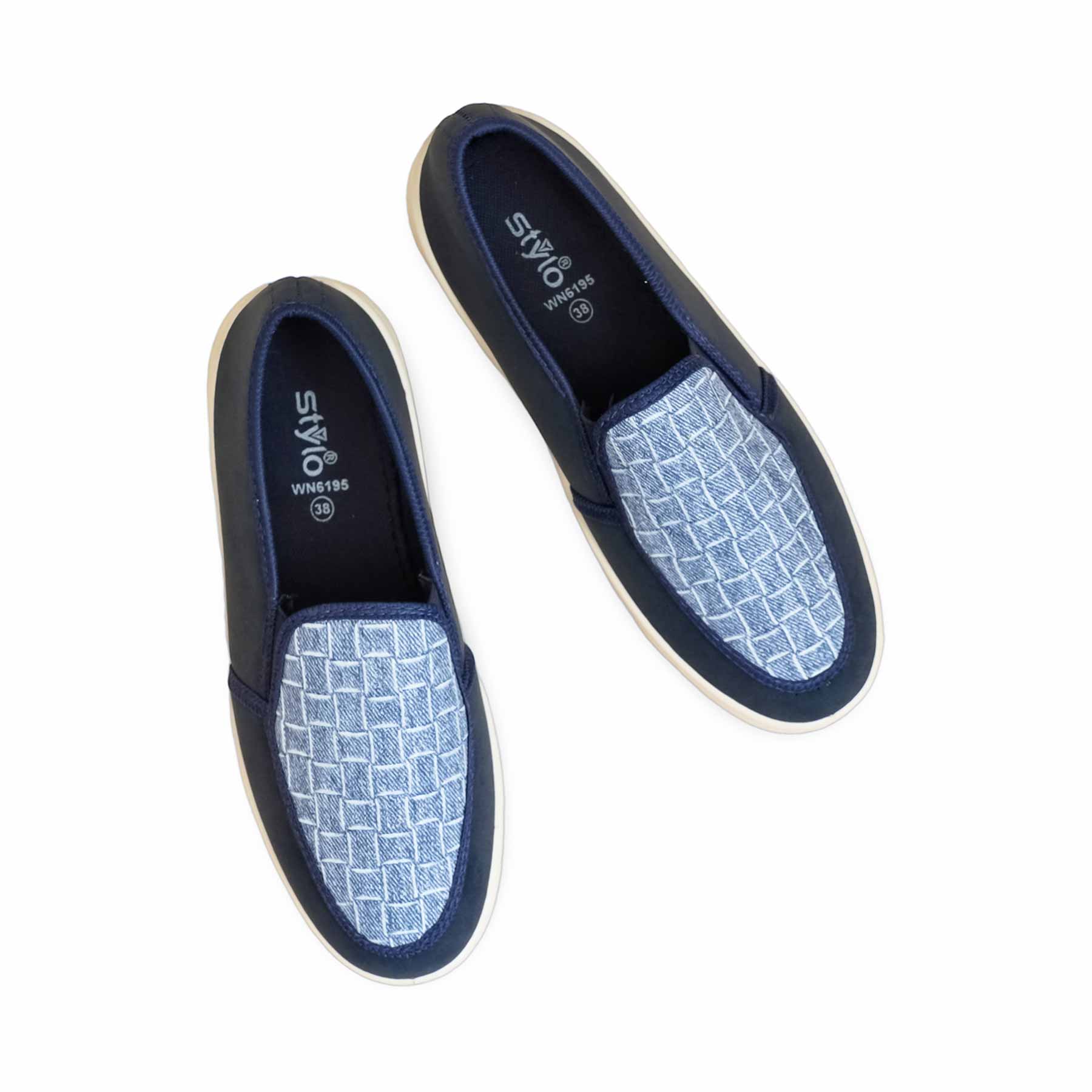 Blue Women Sneaker WN6195 - Image 5
