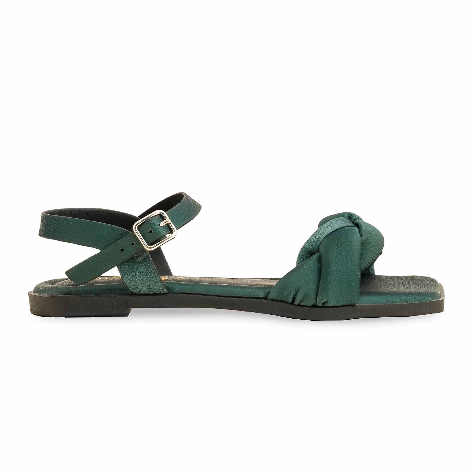 Botl Green Formal Sandal For Ladies FR5416 - Image 2