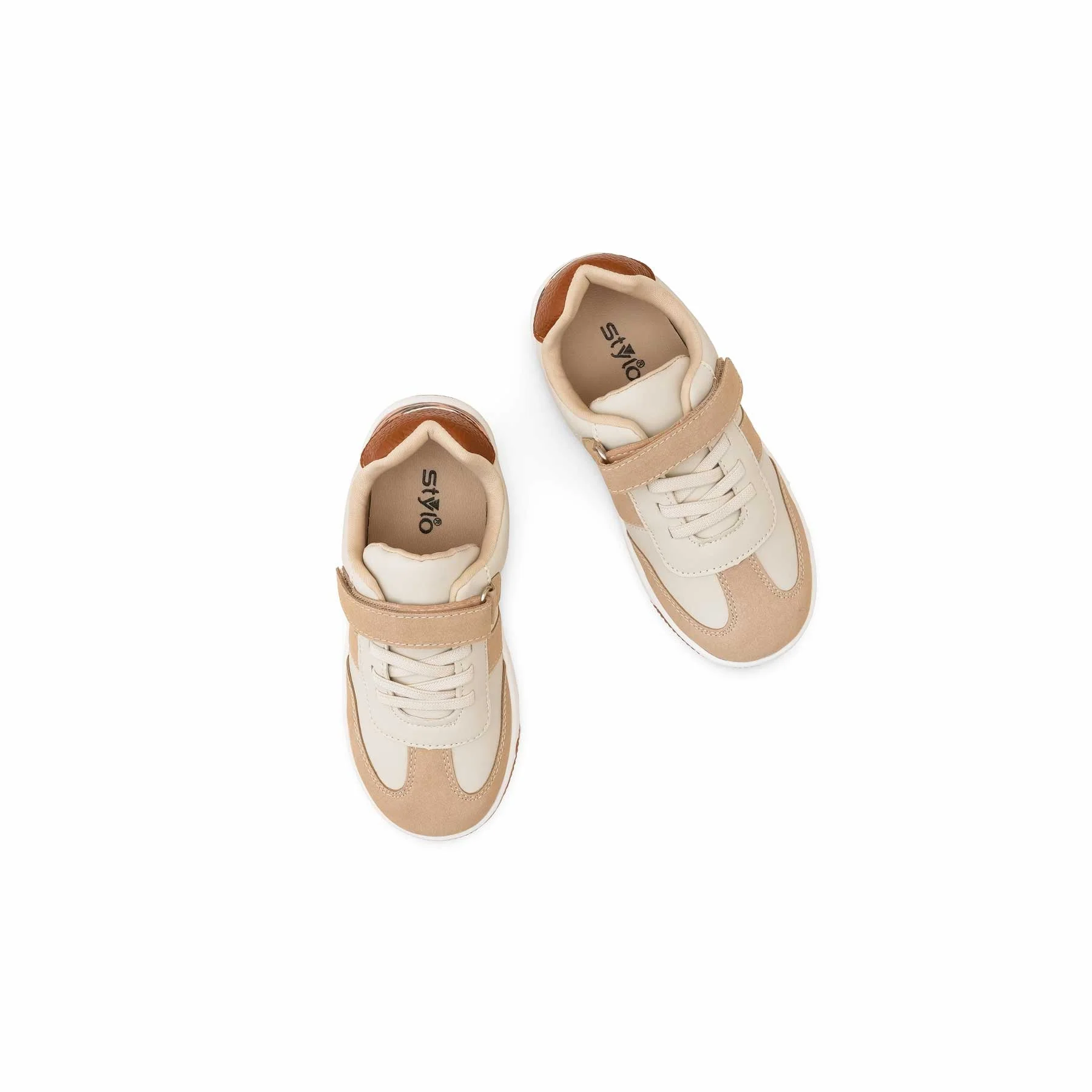 Boys Beige Casual Jogger KD8168 - Image 5