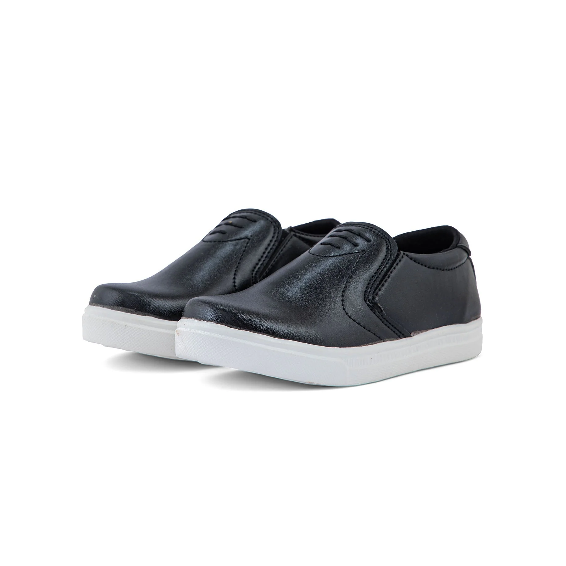 Boys Black Casual Canvas KD2189 - Image 2