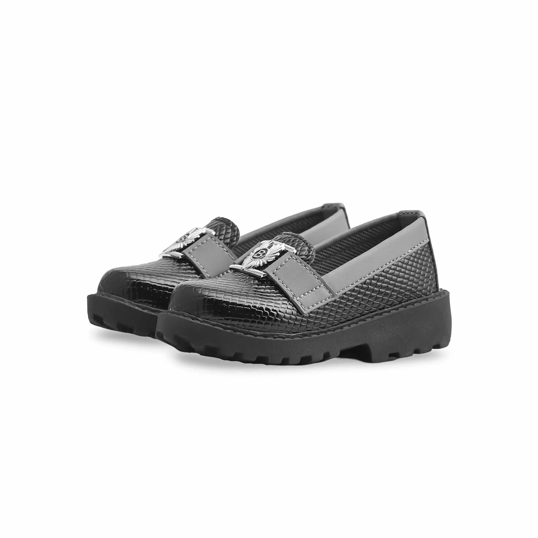 Boys Black Casual Canvas KD2317 - Image 3