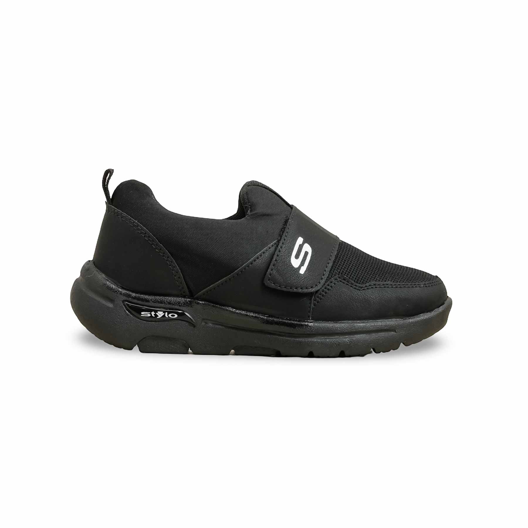 Boys Black Casual Canvas KD2533 - Image 2