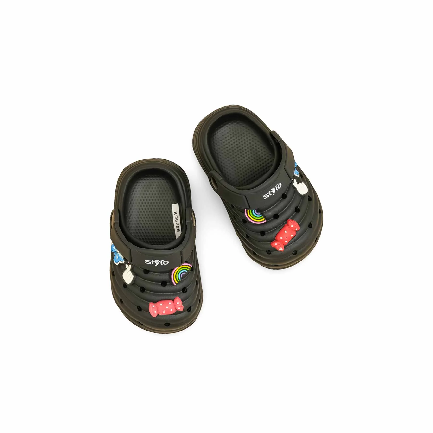 Boys Black Casual Flip Flop KD5728 - Image 5