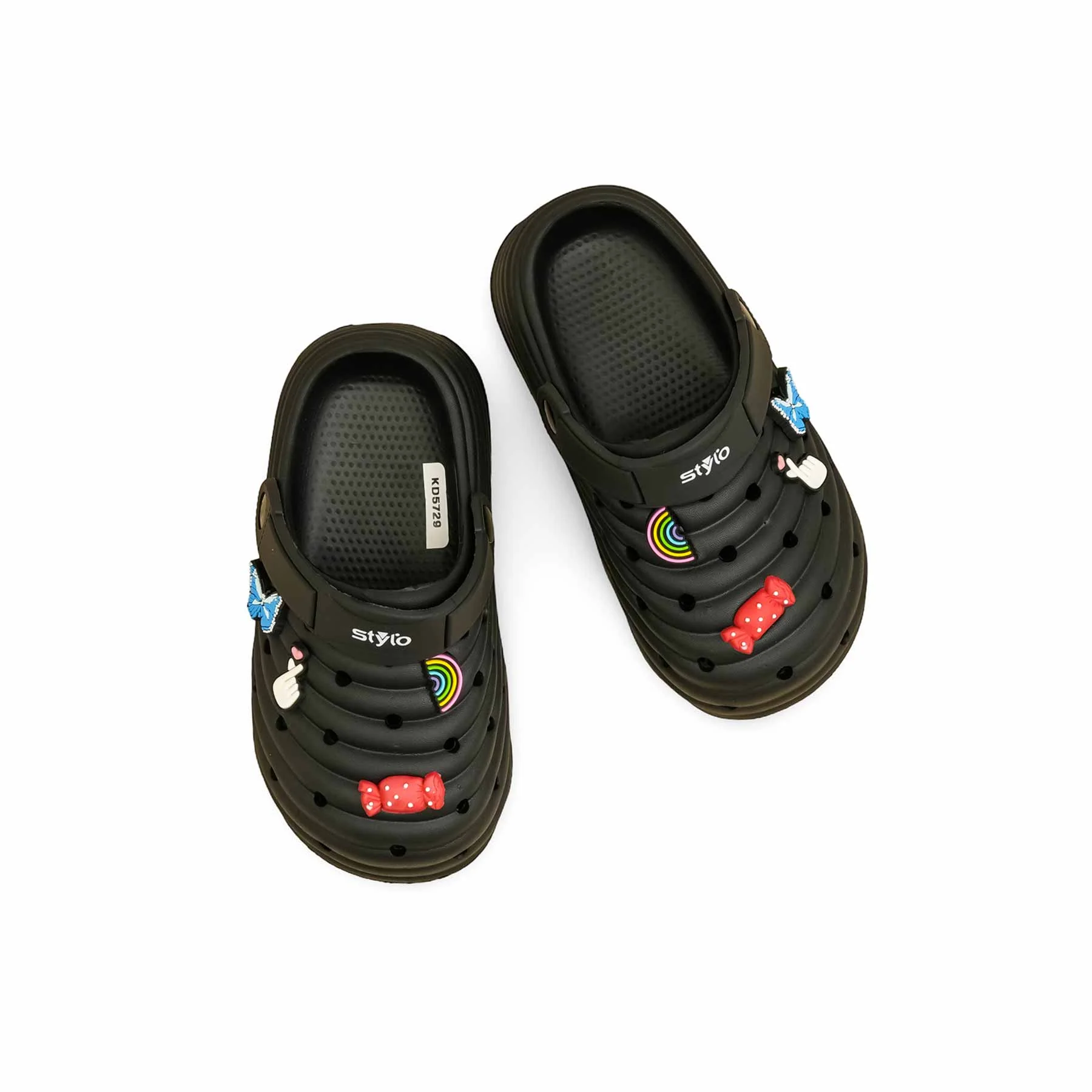 Boys Black Casual Flip Flop KD5729 - Image 5