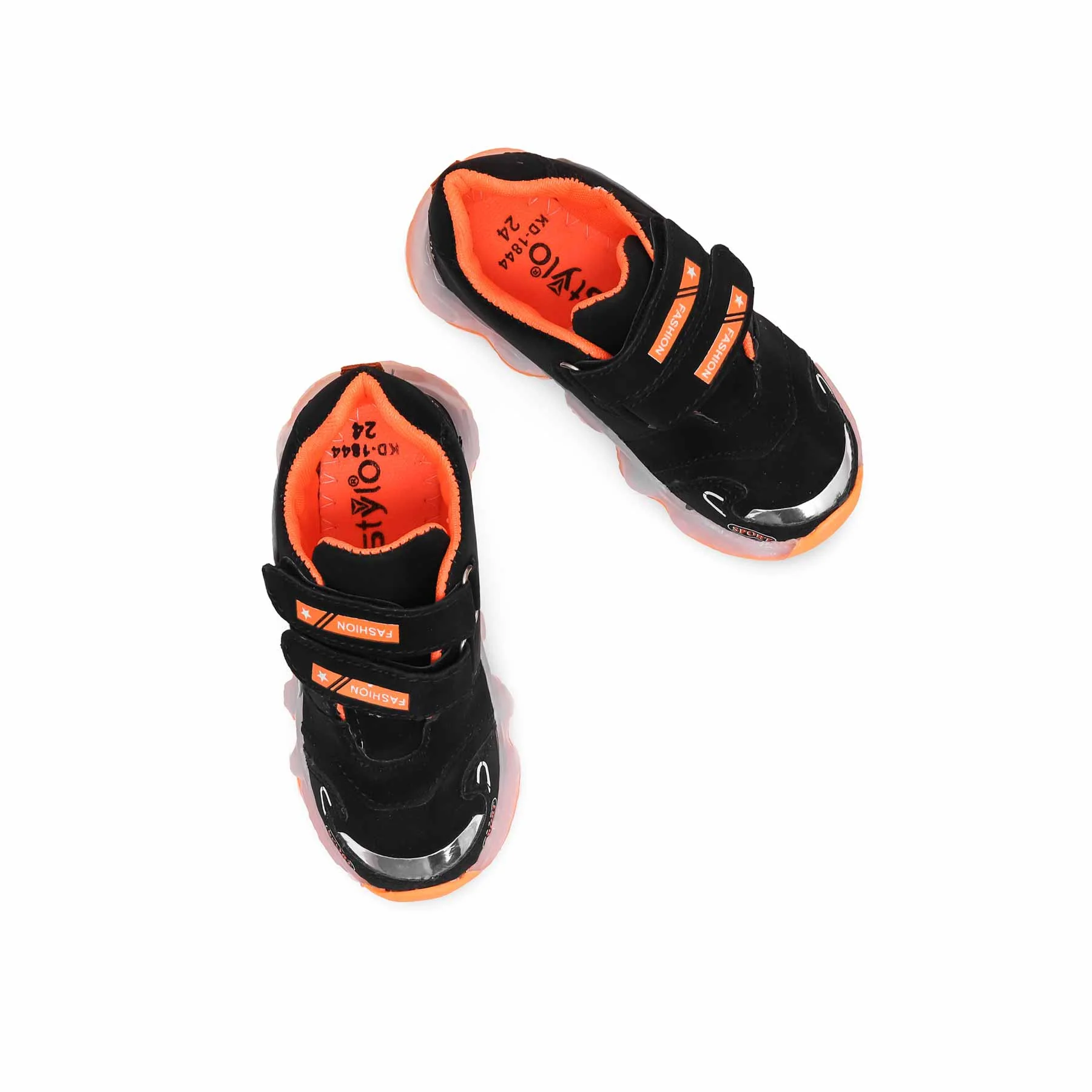 Boys Black Casual Jogger KD1844 - Image 5