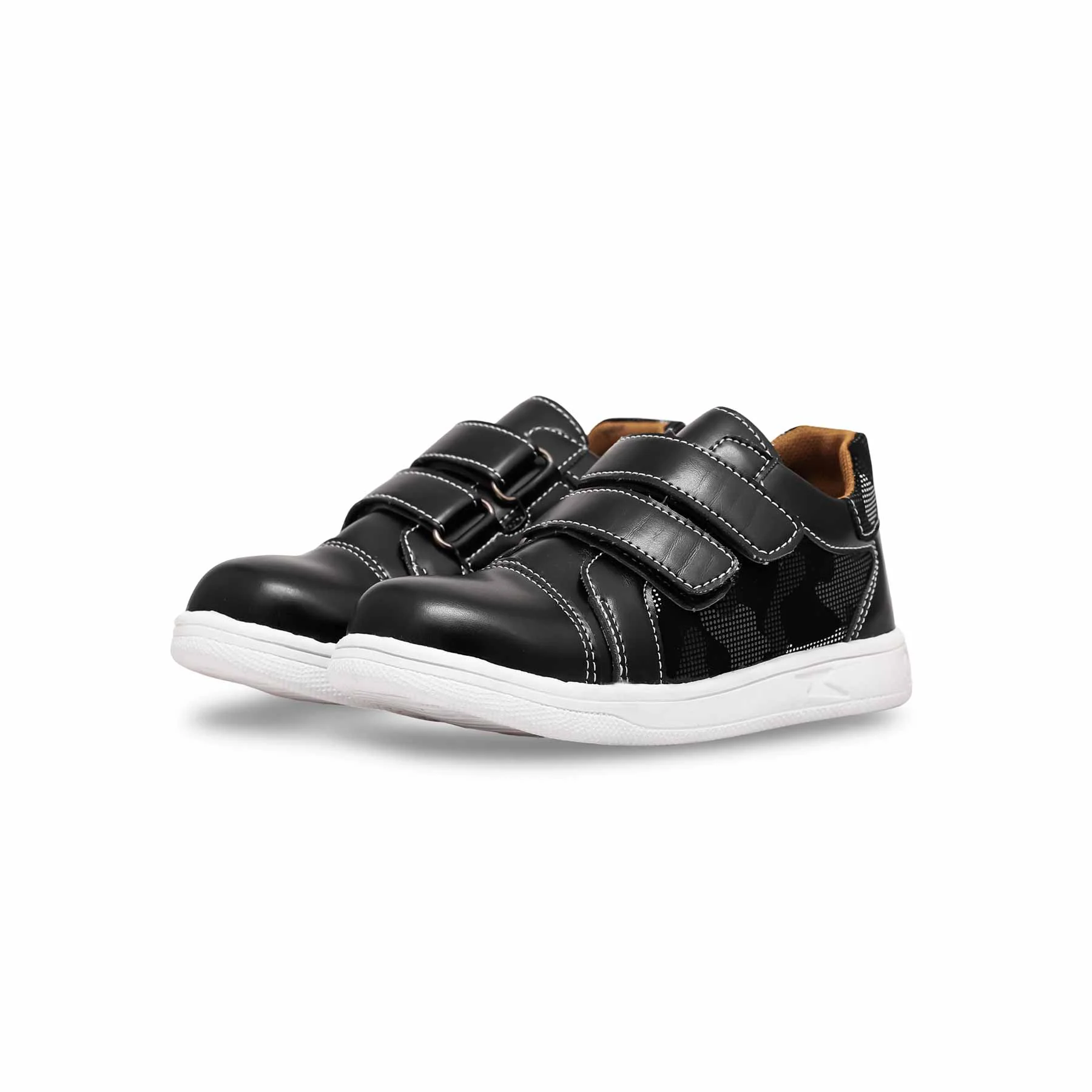 Boys Black Casual Joggers KD1690 - Image 3