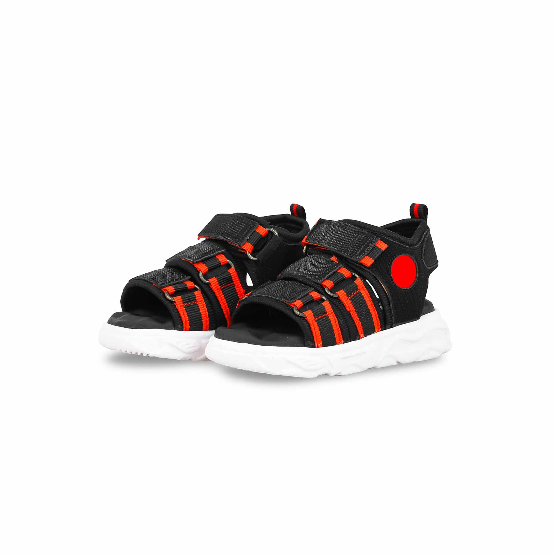 Boys Black Casual Sandal KD4754 - Image 3