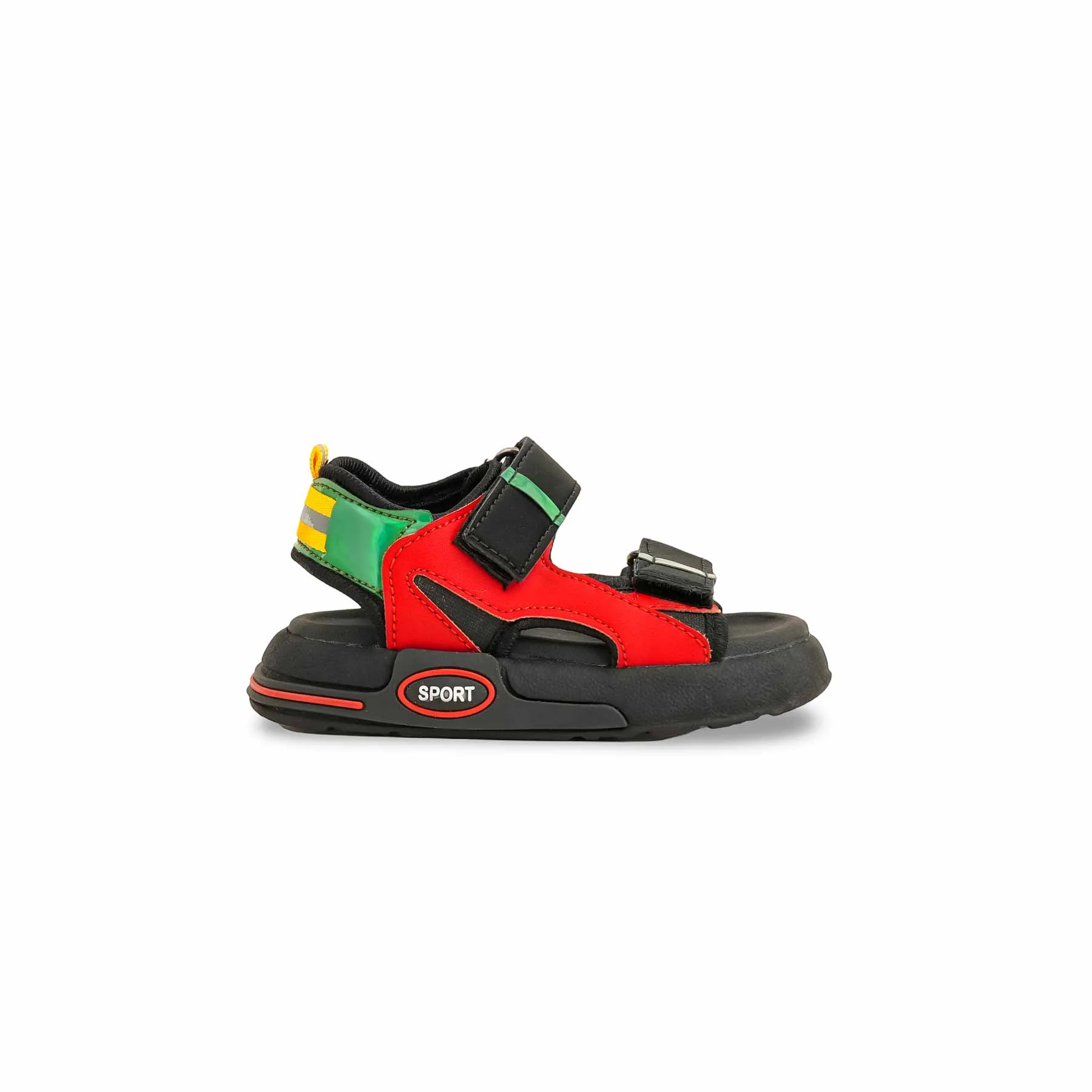 Boys Black Casual Sandal KD4759 - Image 2