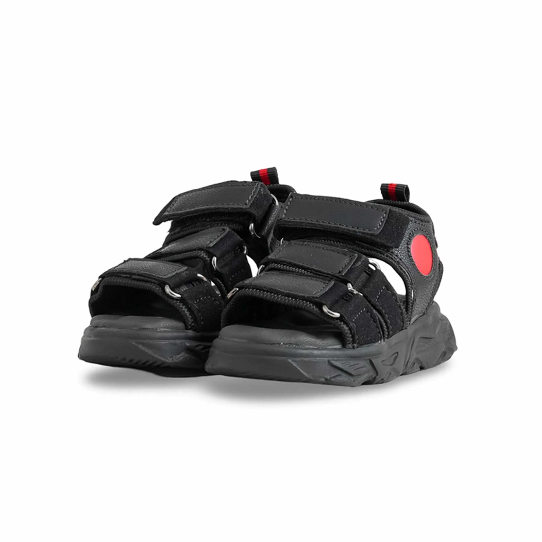 Boys Black Casual Sandal KD4894 - Image 3