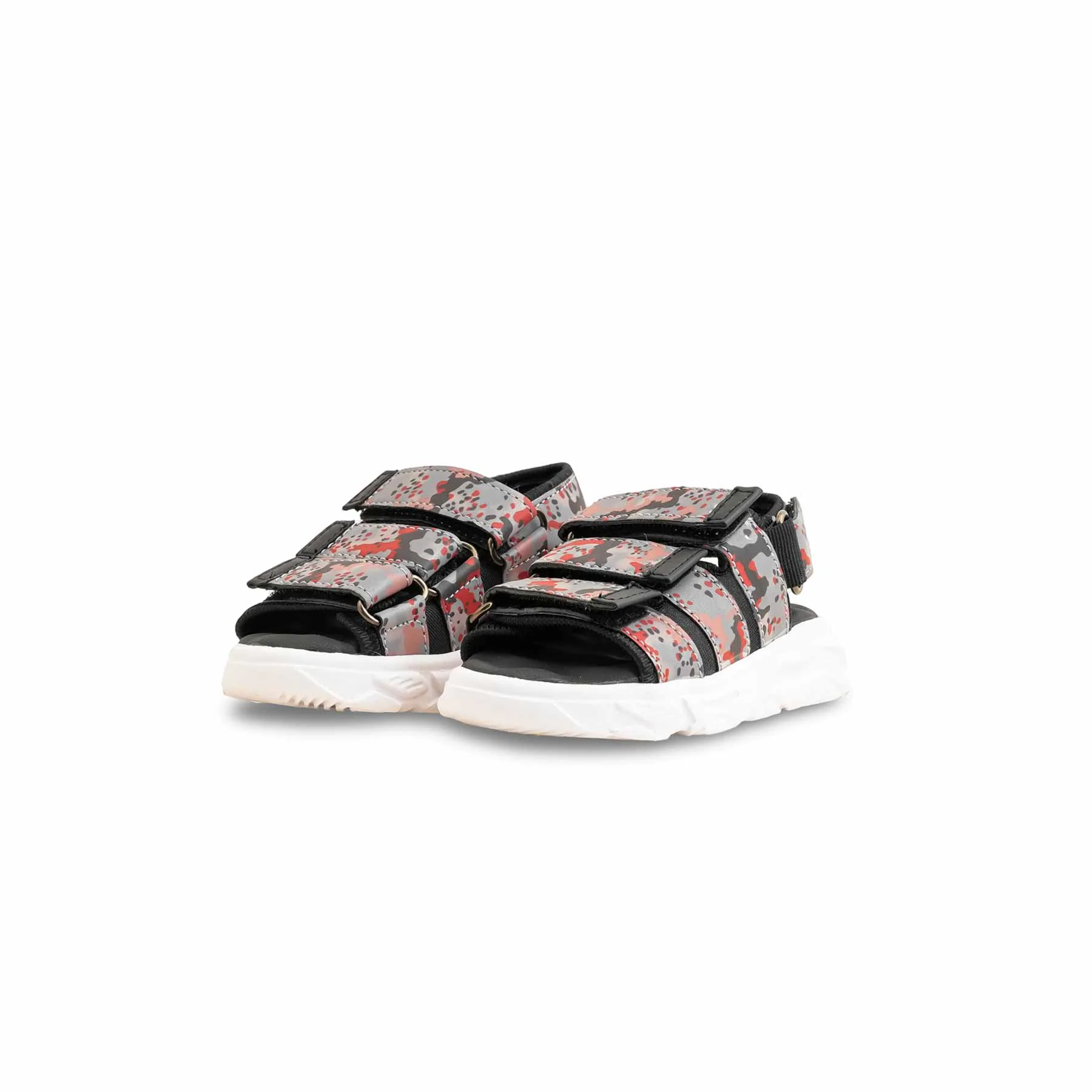 Boys Black Casual Sandal KD4897 - Image 3