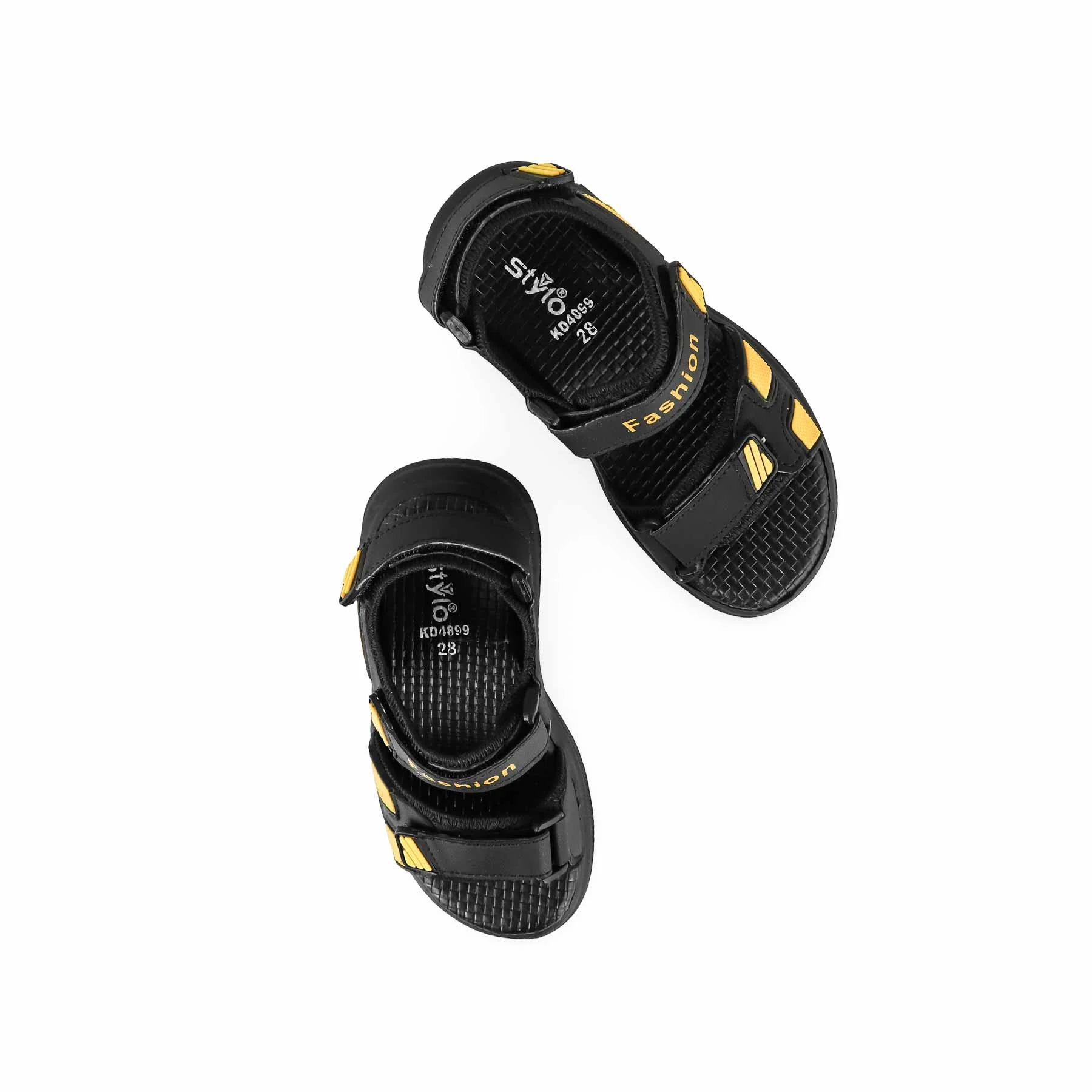 Boys Black Casual Sandal KD4899 - Image 5