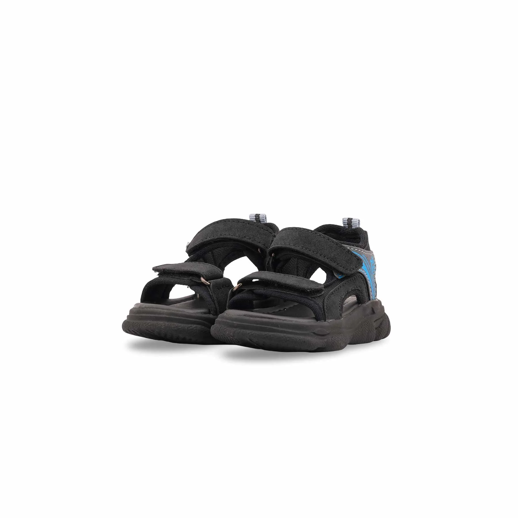 Boys Black Casual Sandal KD4942 - Image 3