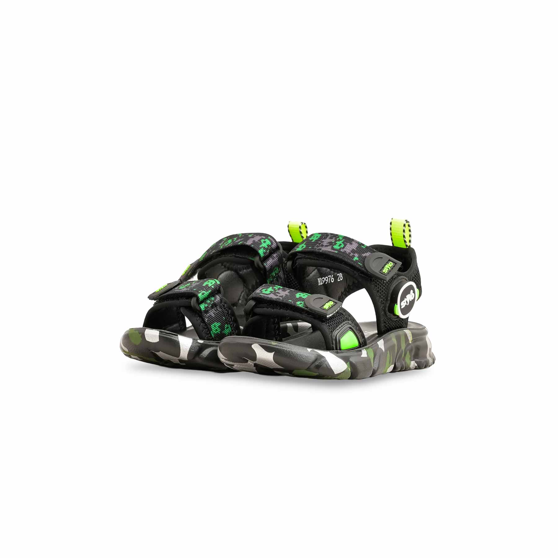 Boys Black Casual Sandal KD9976 - Image 3