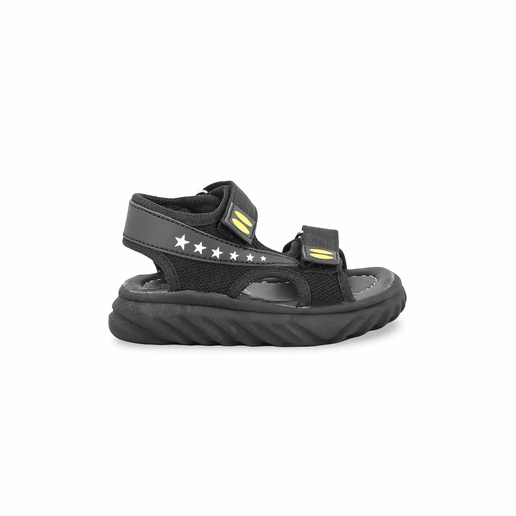 Boys Black Casual Sandal KD9995 - Image 2