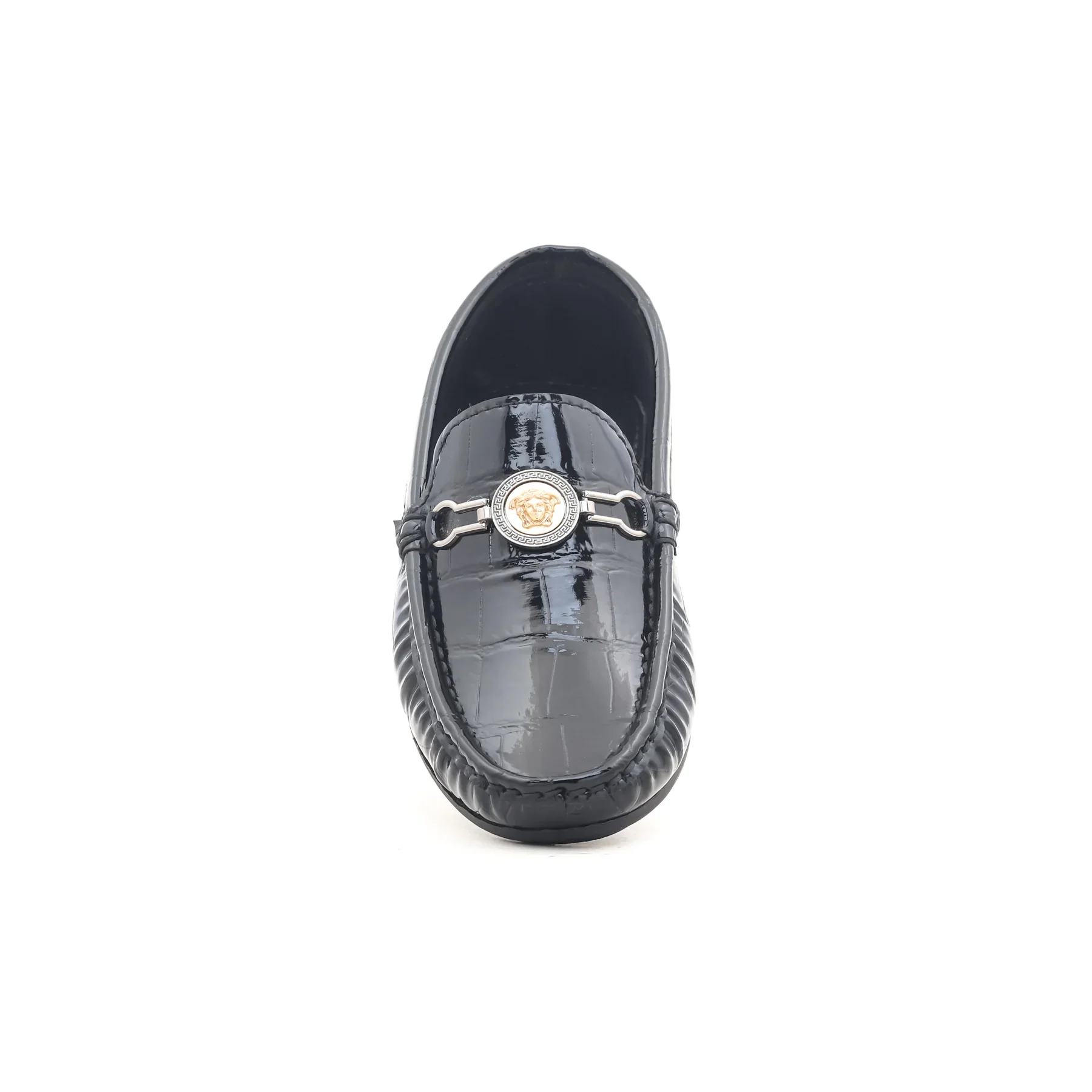 Boys Black Formal Moccasin KD0342 - Image 3