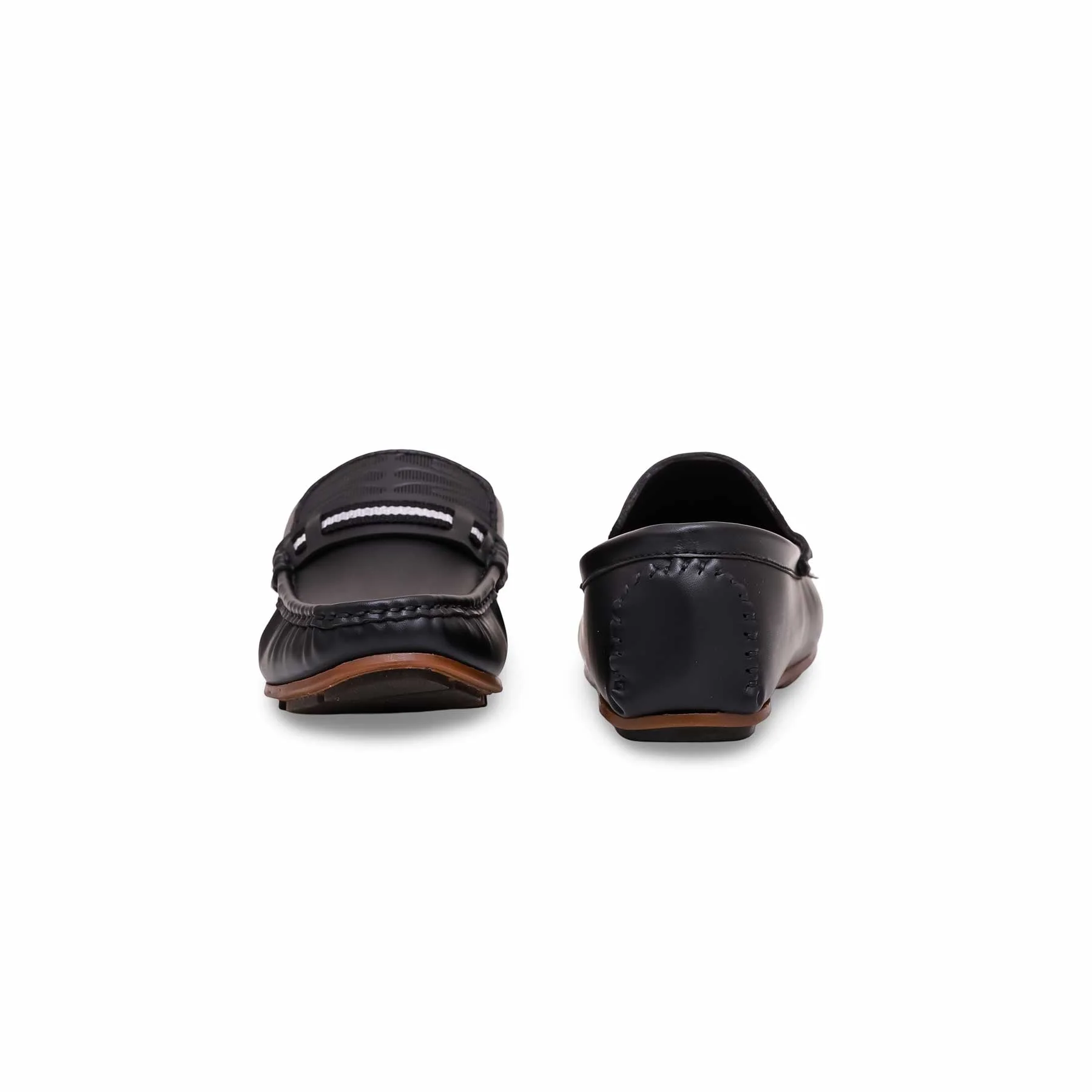 Boys Black Formal Moccasin KD0841 - Image 3