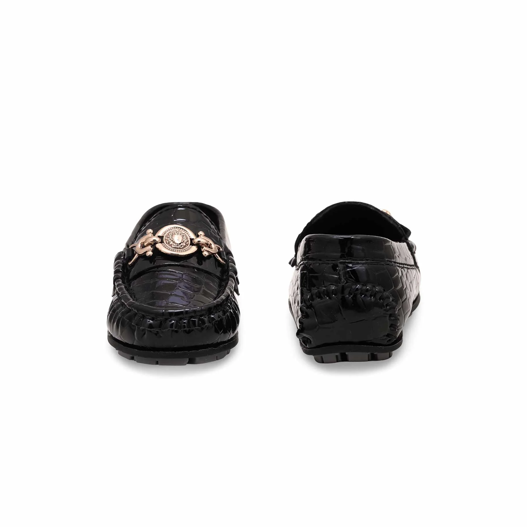 Boys Black Formal Moccasin KD2319 - Image 4