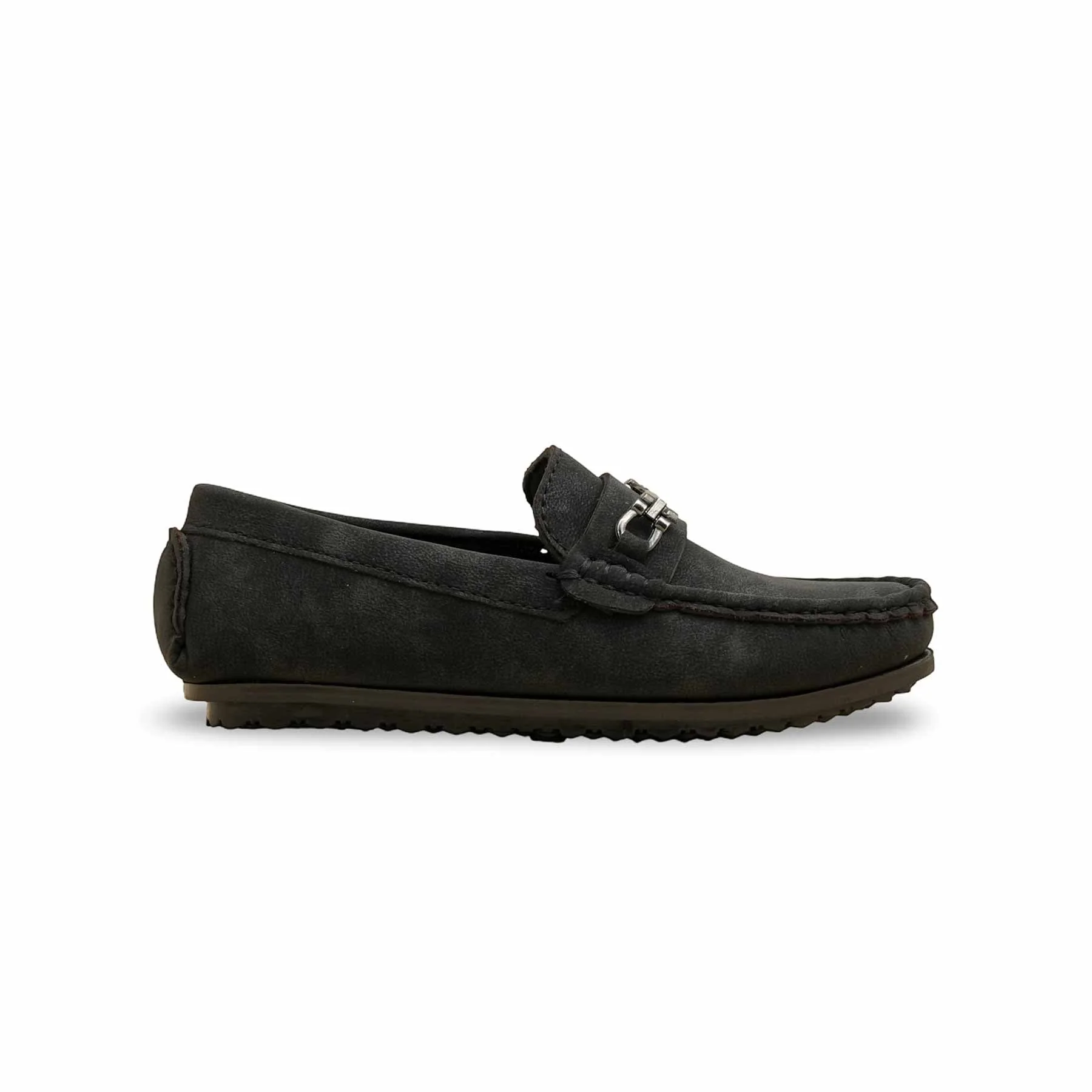 Boys Black Formal Moccasin KD2504 - Image 2