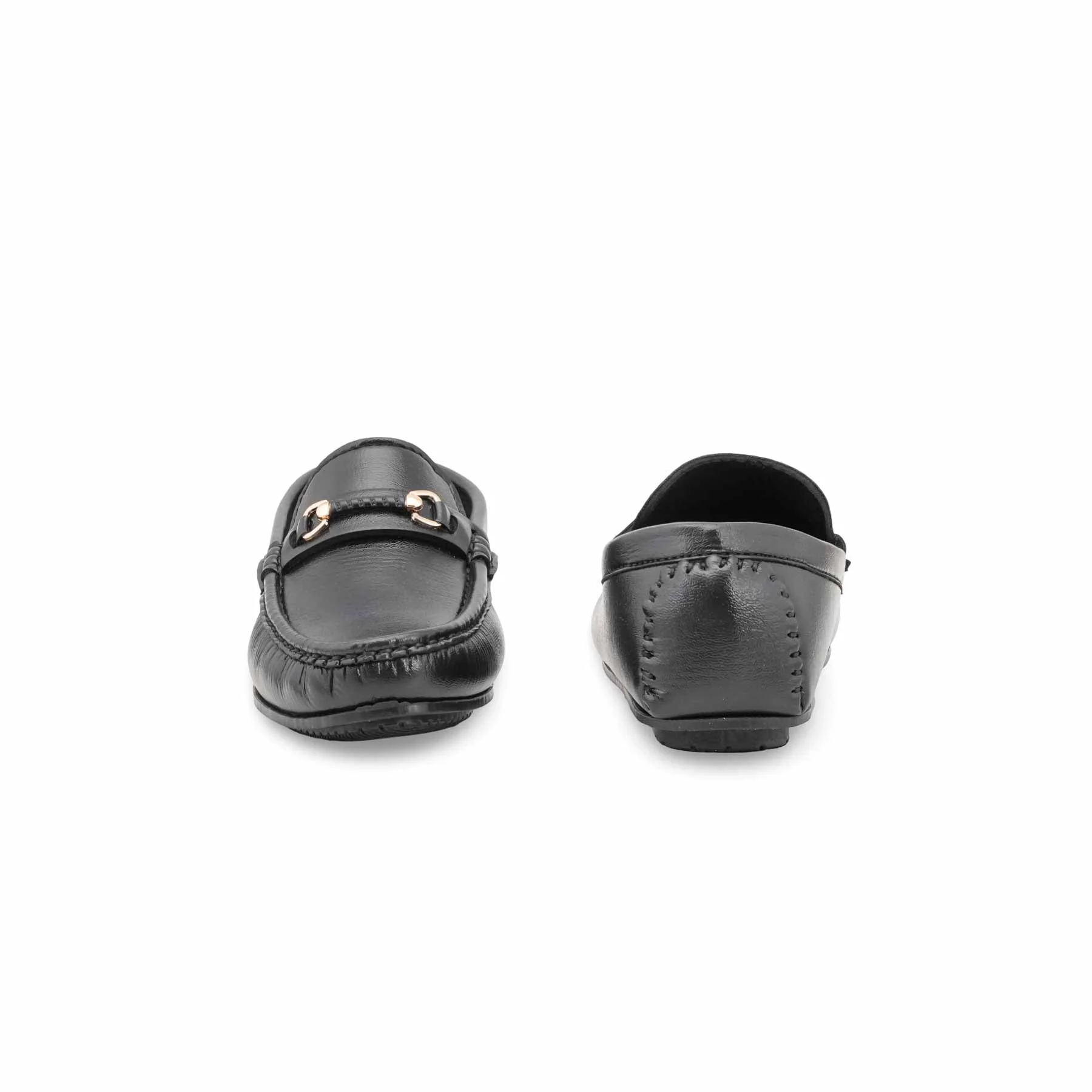 Boys Black Formal Moccasin KD2508 - Image 4